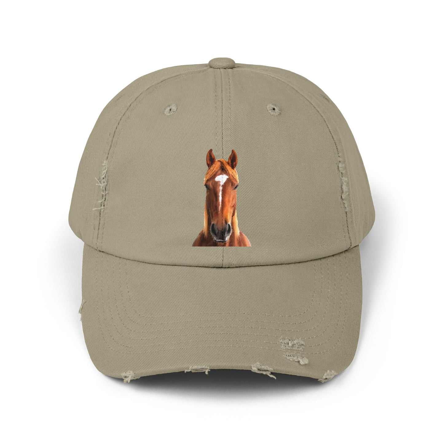 "Stables Collection Horse" Distressed Cap