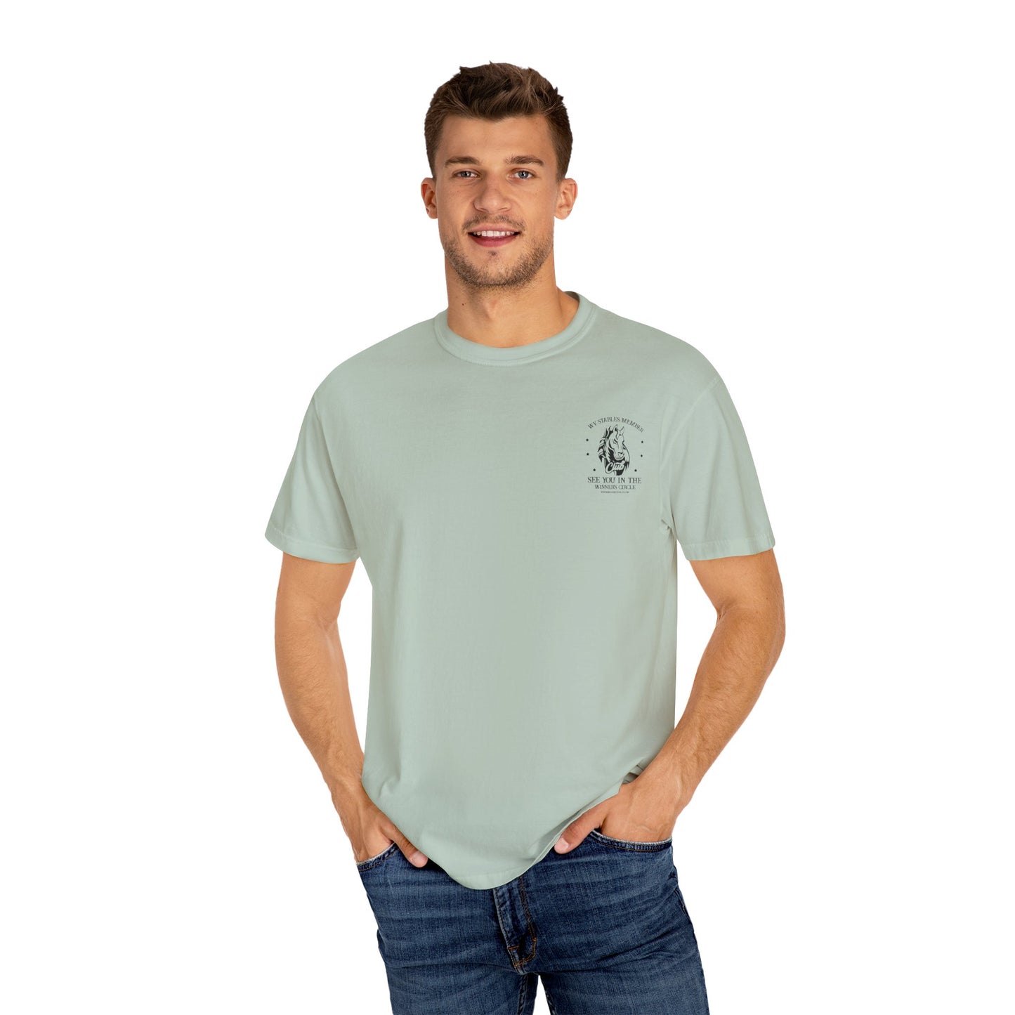 Wasabi Ventures Stables Club Member Unisex Garment-Dyed T-shirt