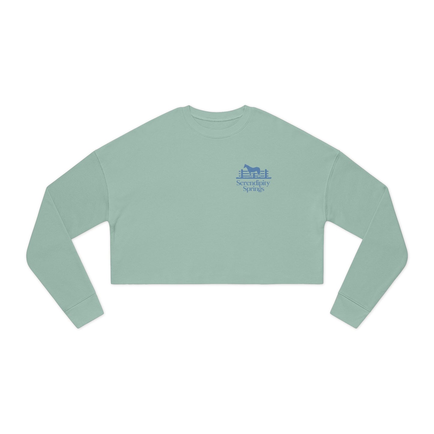 Serendipity Springs Farm Women's Cropped Sweatshirt
