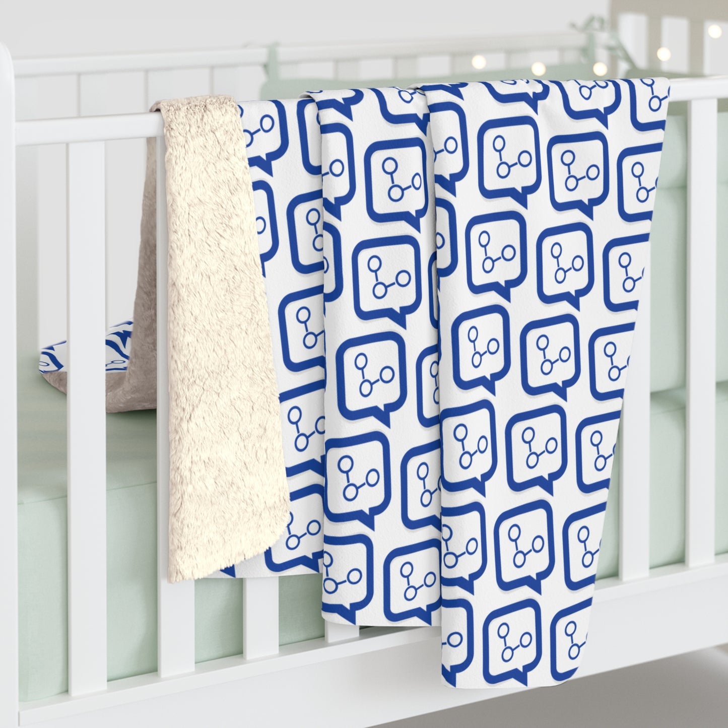 InfluenceLogic Sherpa Fleece Blanket