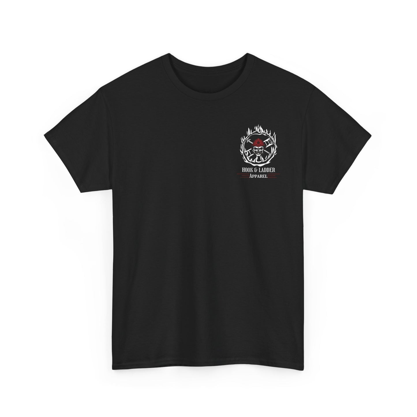 Hook & Ladder Axe Flag Unisex Heavy Cotton Tee