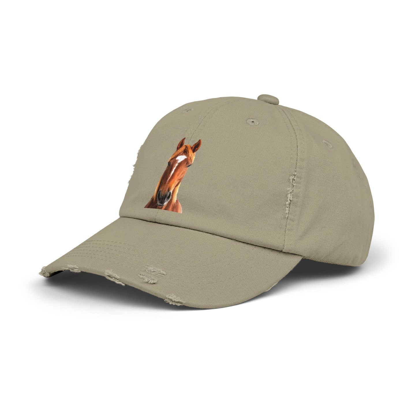 "Stables Collection Horse" Distressed Cap
