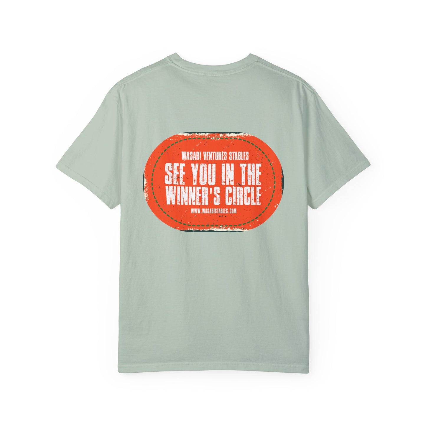 "See You In The Winner's Circle" Unisex Garment-Dyed T-shirt