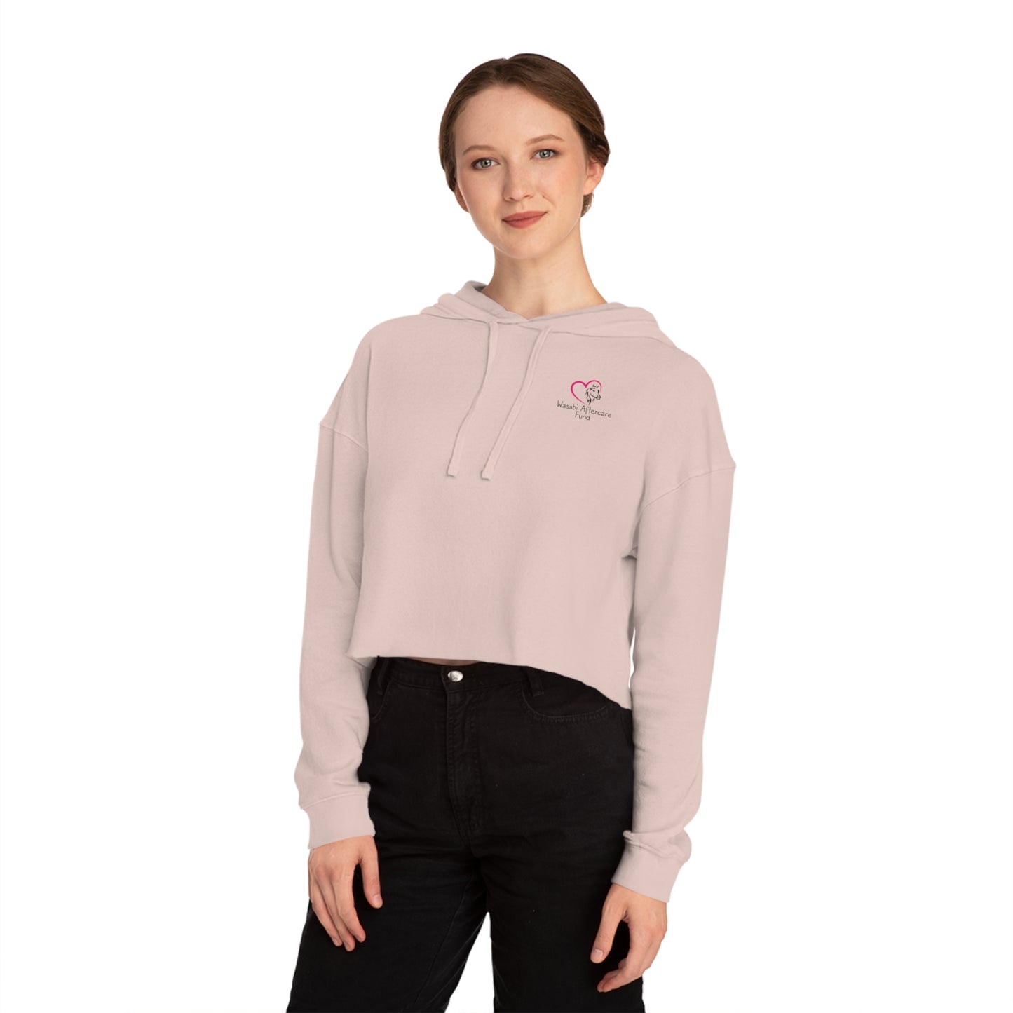 Wasabi Aftercare Fund Women’s Cropped Hooded Sweatshirt