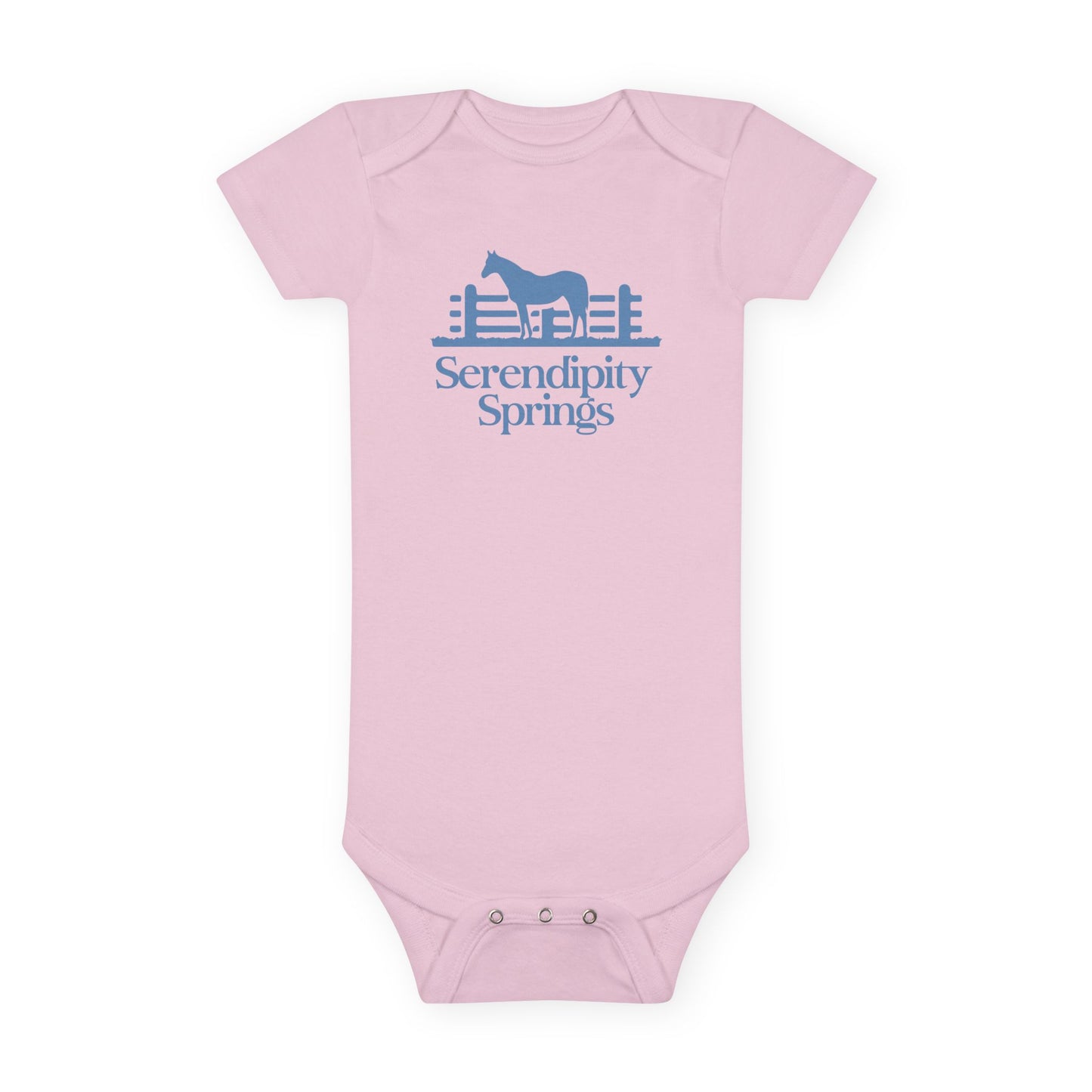 Serendipity Springs Farm Baby Short Sleeve Onesie