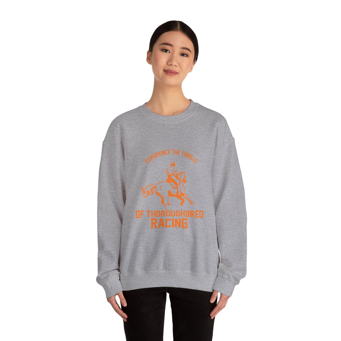 "Experience The Thrill" Unisex Heavy Blend™ Crewneck Sweatshirt