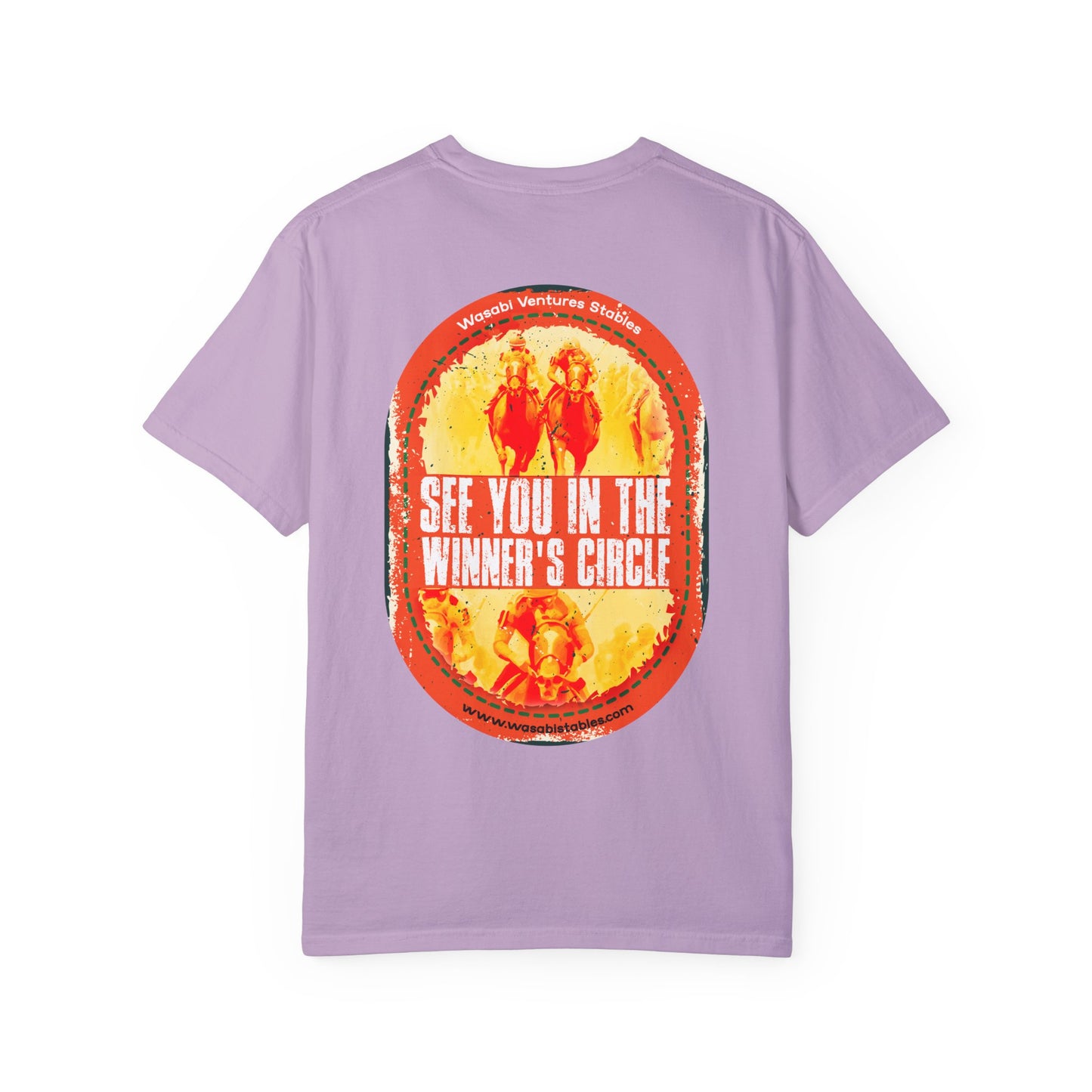 "See You In The Winner's Circle" Unisex Garment-Dyed T-shirt