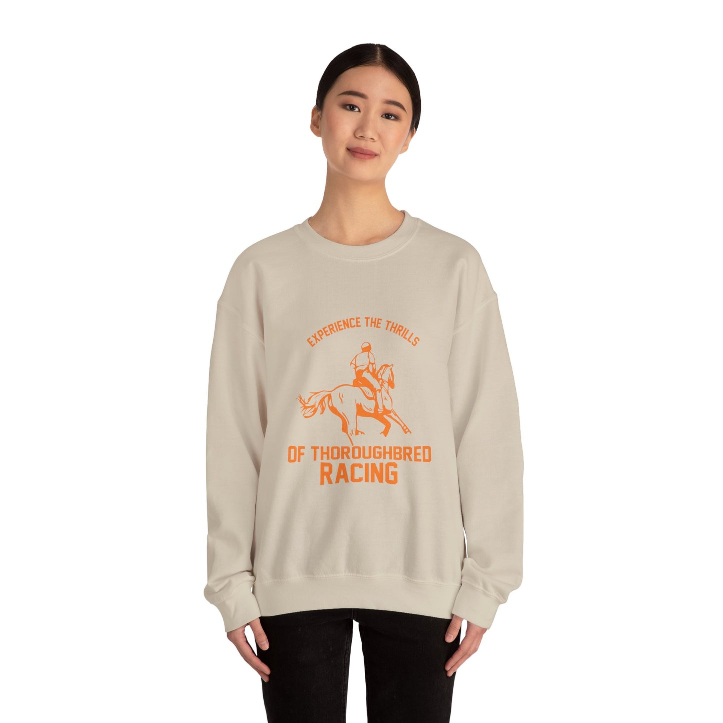 "Experience The Thrill" Unisex Heavy Blend™ Crewneck Sweatshirt