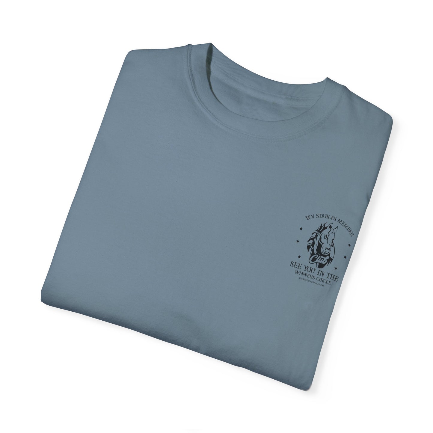 Wasabi Ventures Stables Club Member Unisex Garment-Dyed T-shirt