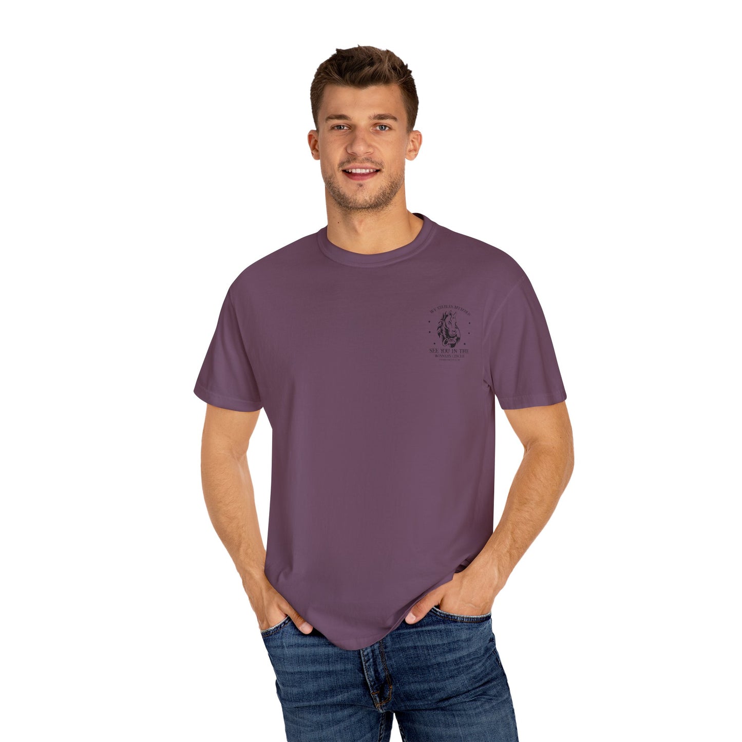 Wasabi Ventures Stables Club Member Unisex Garment-Dyed T-shirt