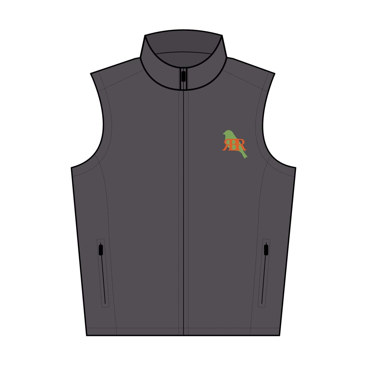 Railbird Racing Men's Core Soft Shell Vest