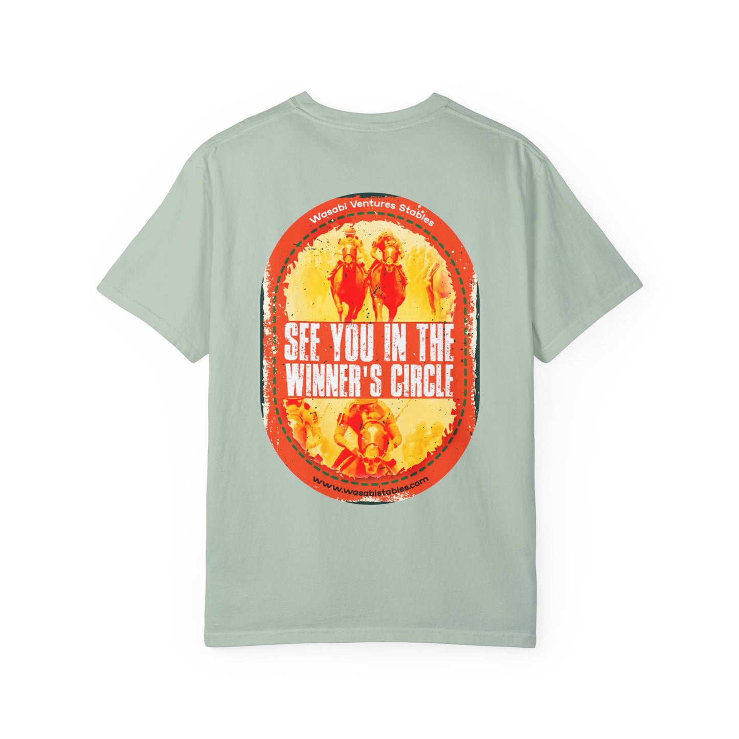 "See You In The Winner's Circle" Unisex Garment-Dyed T-shirt