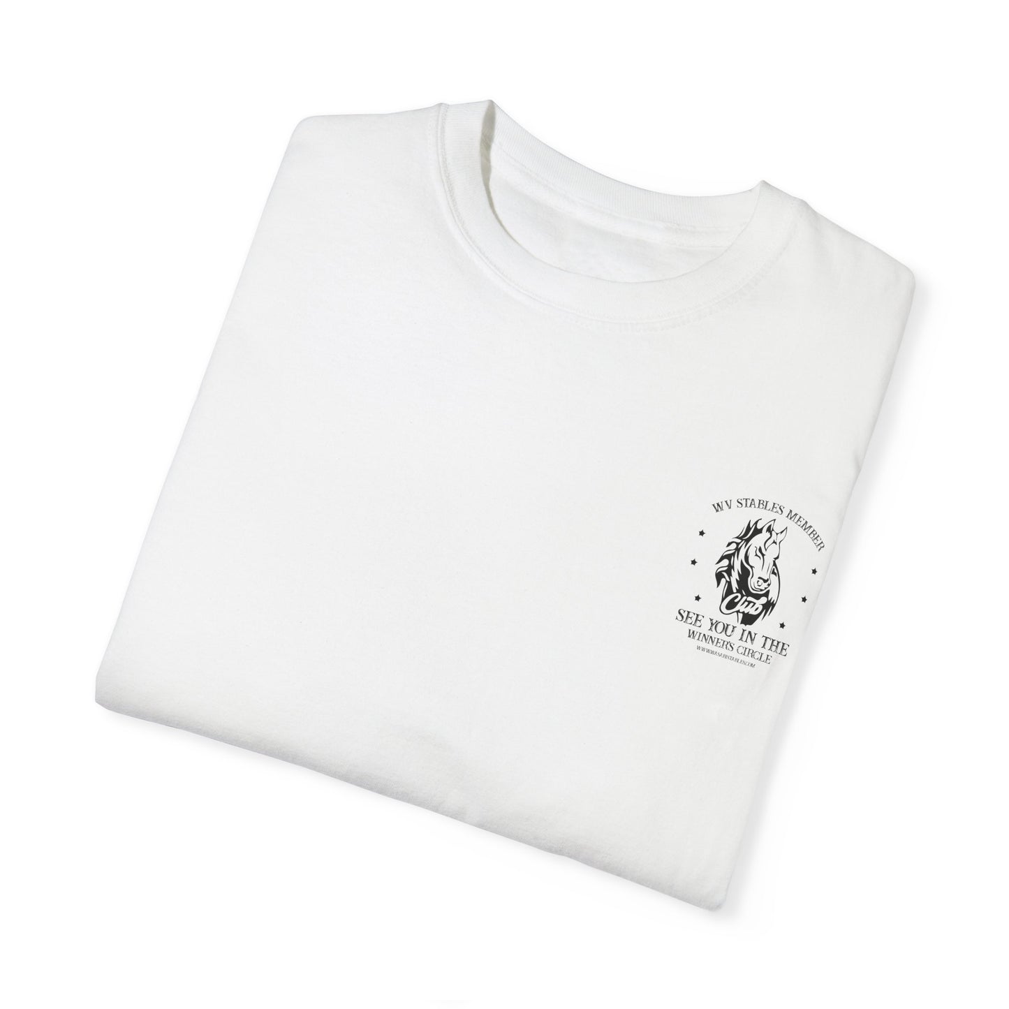 Wasabi Ventures Stables Club Member Unisex Garment-Dyed T-shirt