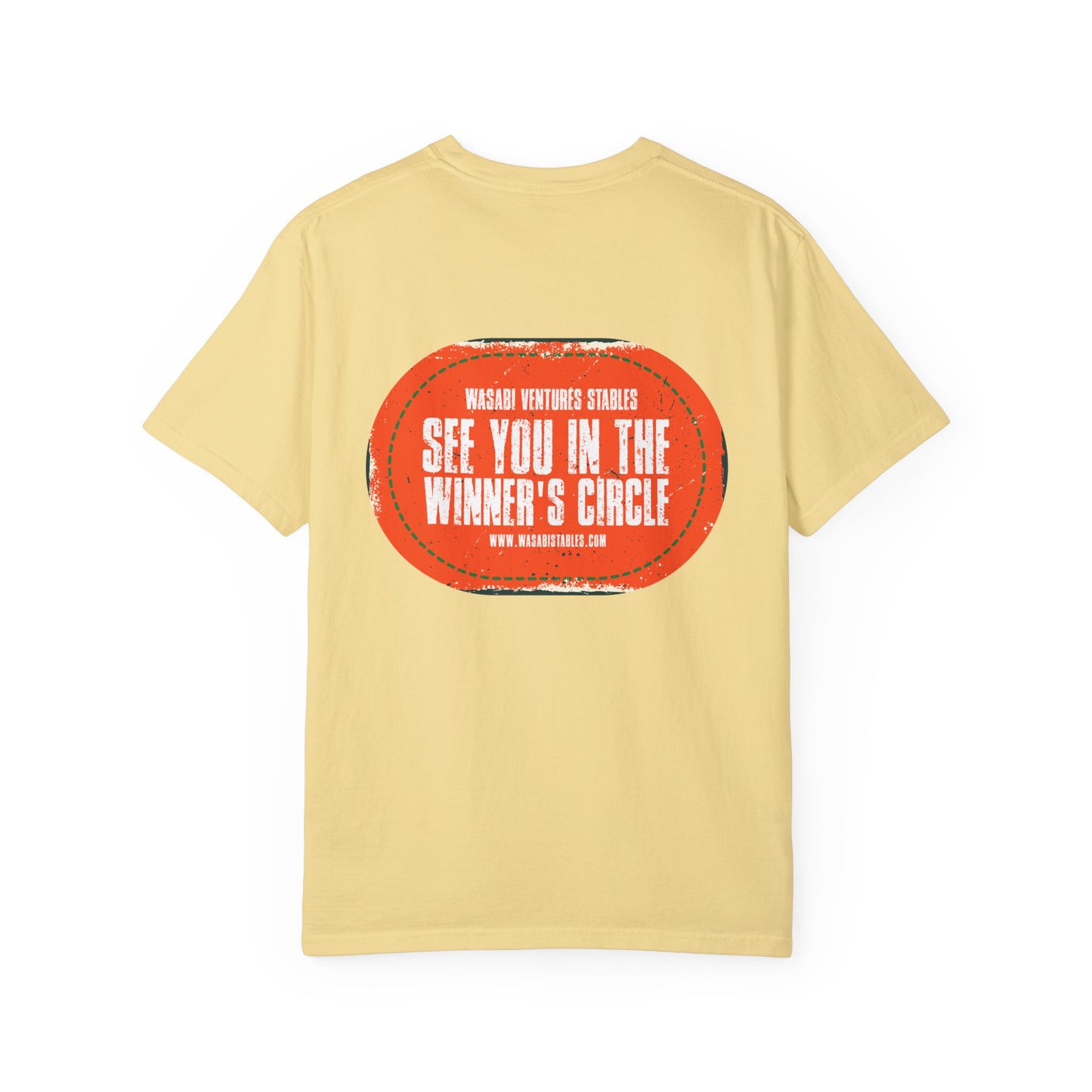 "See You In The Winner's Circle" Unisex Garment-Dyed T-shirt