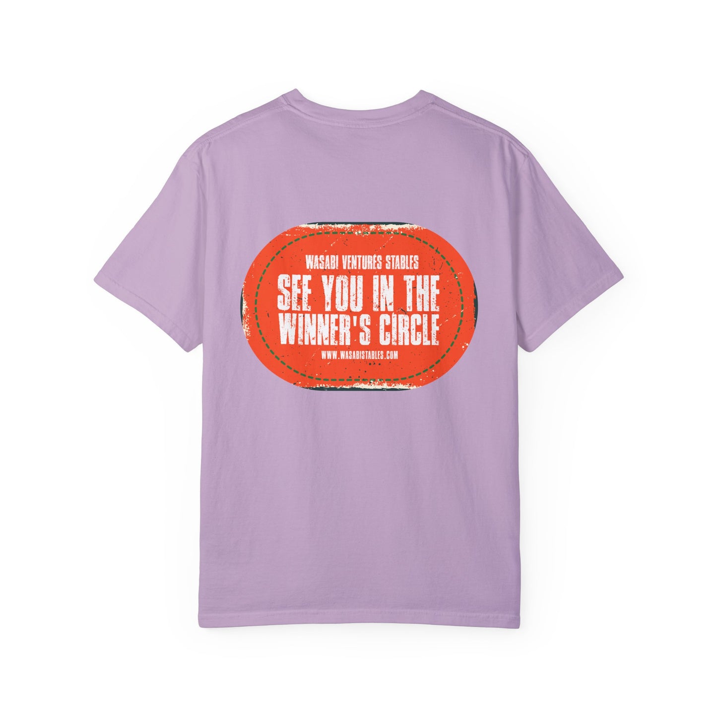 "See You In The Winner's Circle" Unisex Garment-Dyed T-shirt