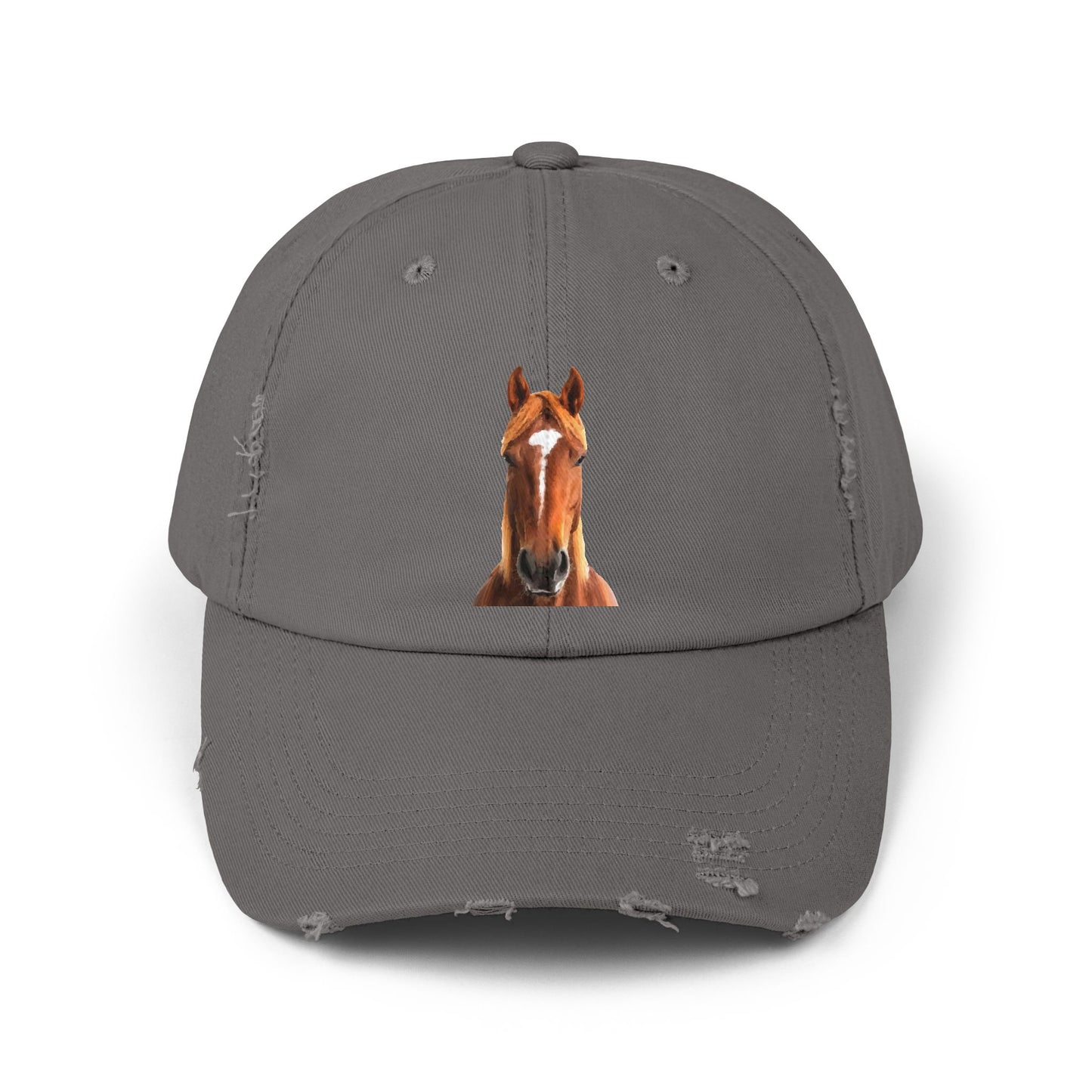 "Stables Collection Horse" Distressed Cap