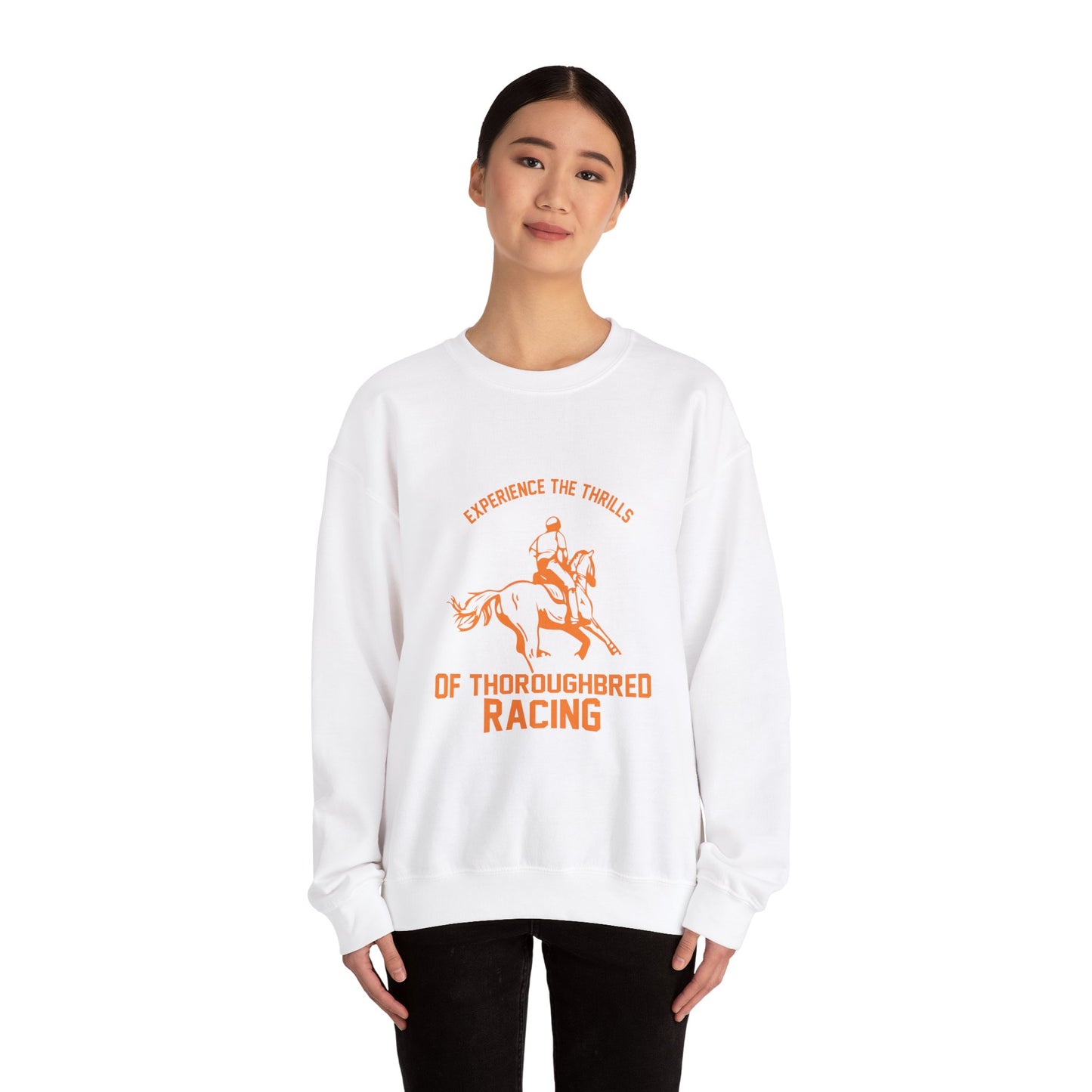 "Experience The Thrill" Unisex Heavy Blend™ Crewneck Sweatshirt
