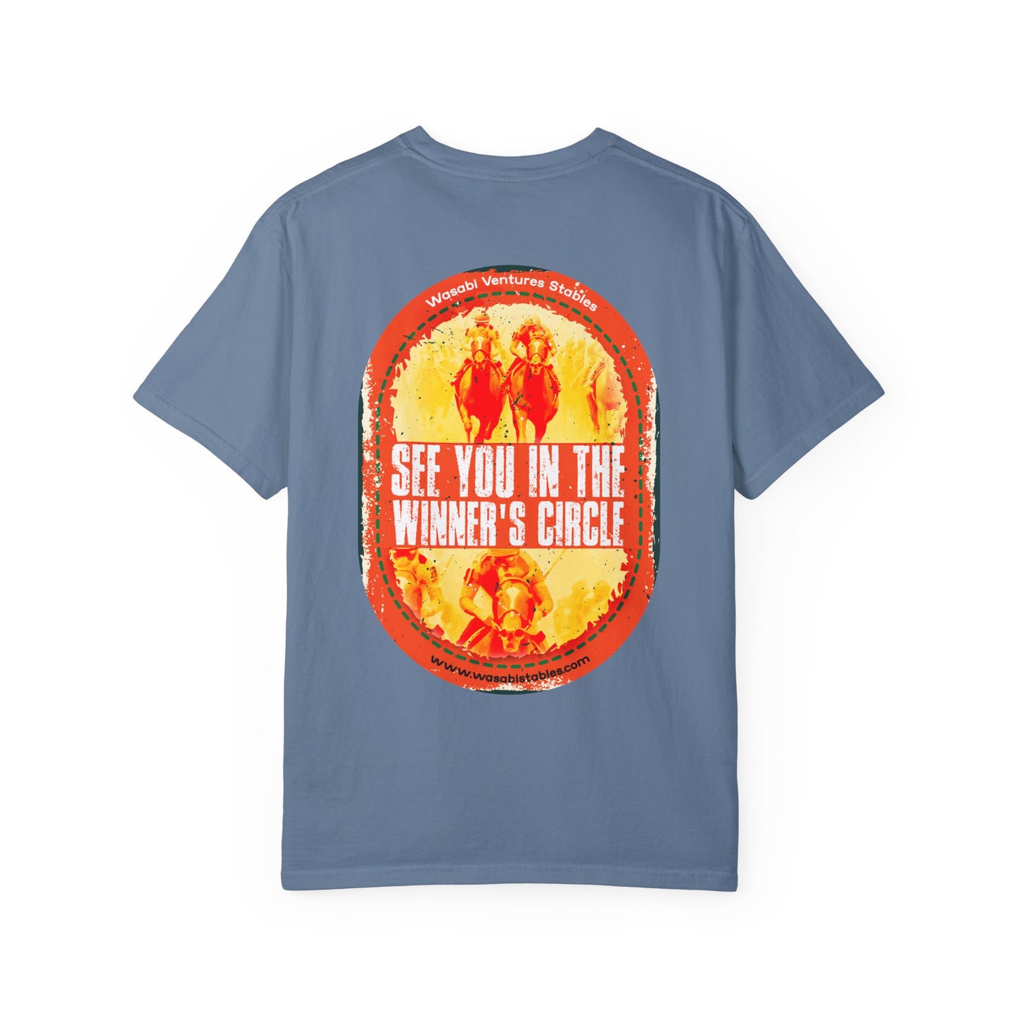"See You In The Winner's Circle" Unisex Garment-Dyed T-shirt