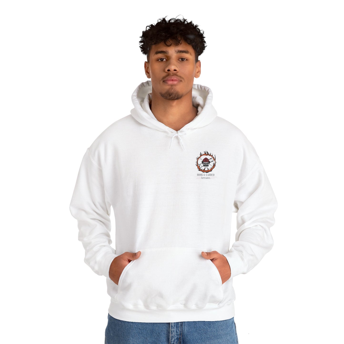 Hook & Ladder Axe Flag Hoodie - Unisex