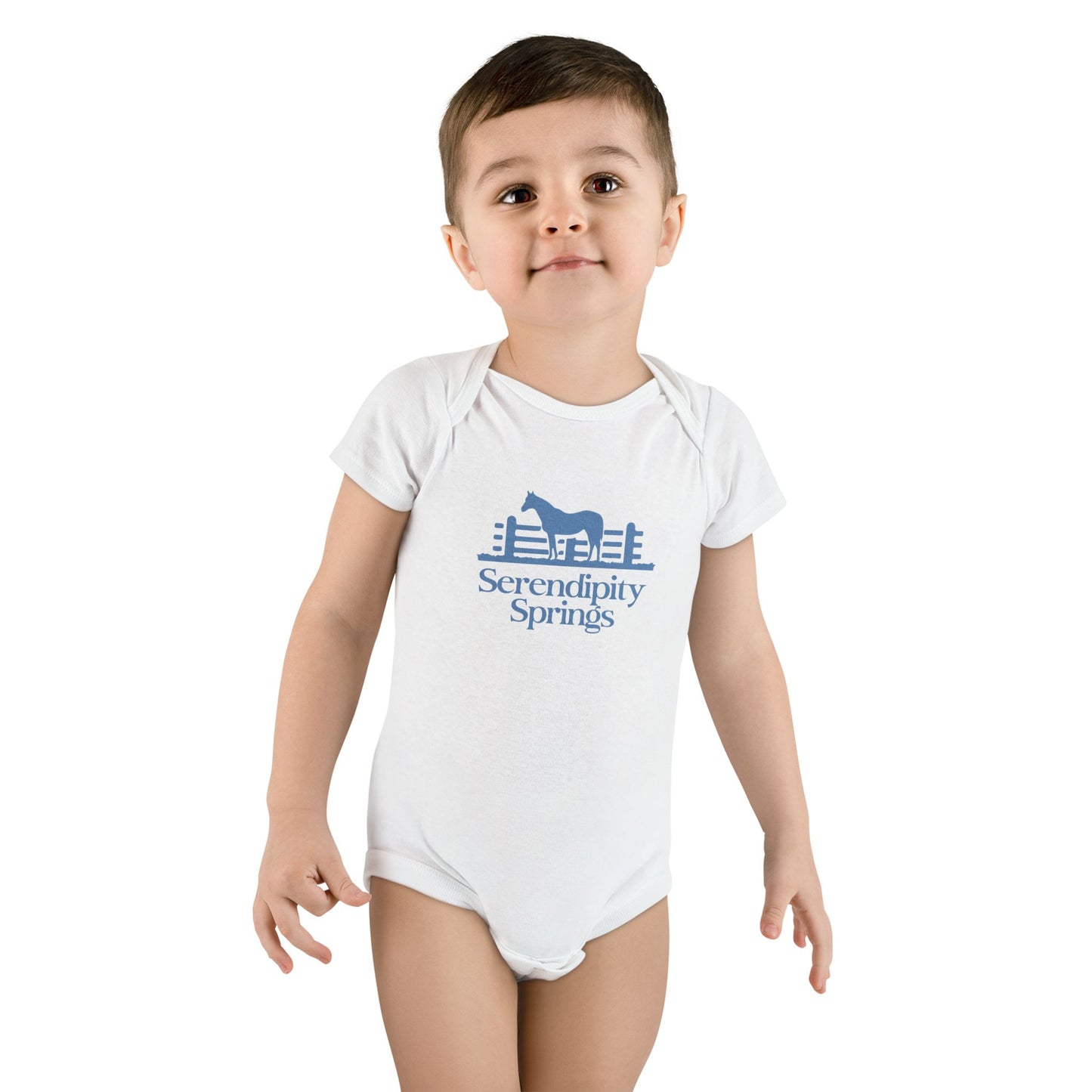 Serendipity Springs Farm Baby Short Sleeve Onesie