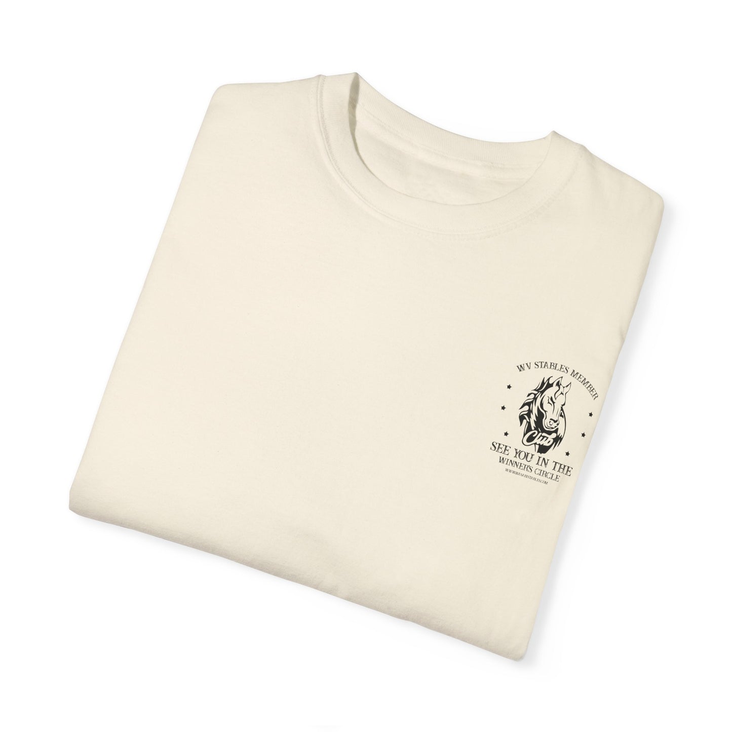 Wasabi Ventures Stables Club Member Unisex Garment-Dyed T-shirt