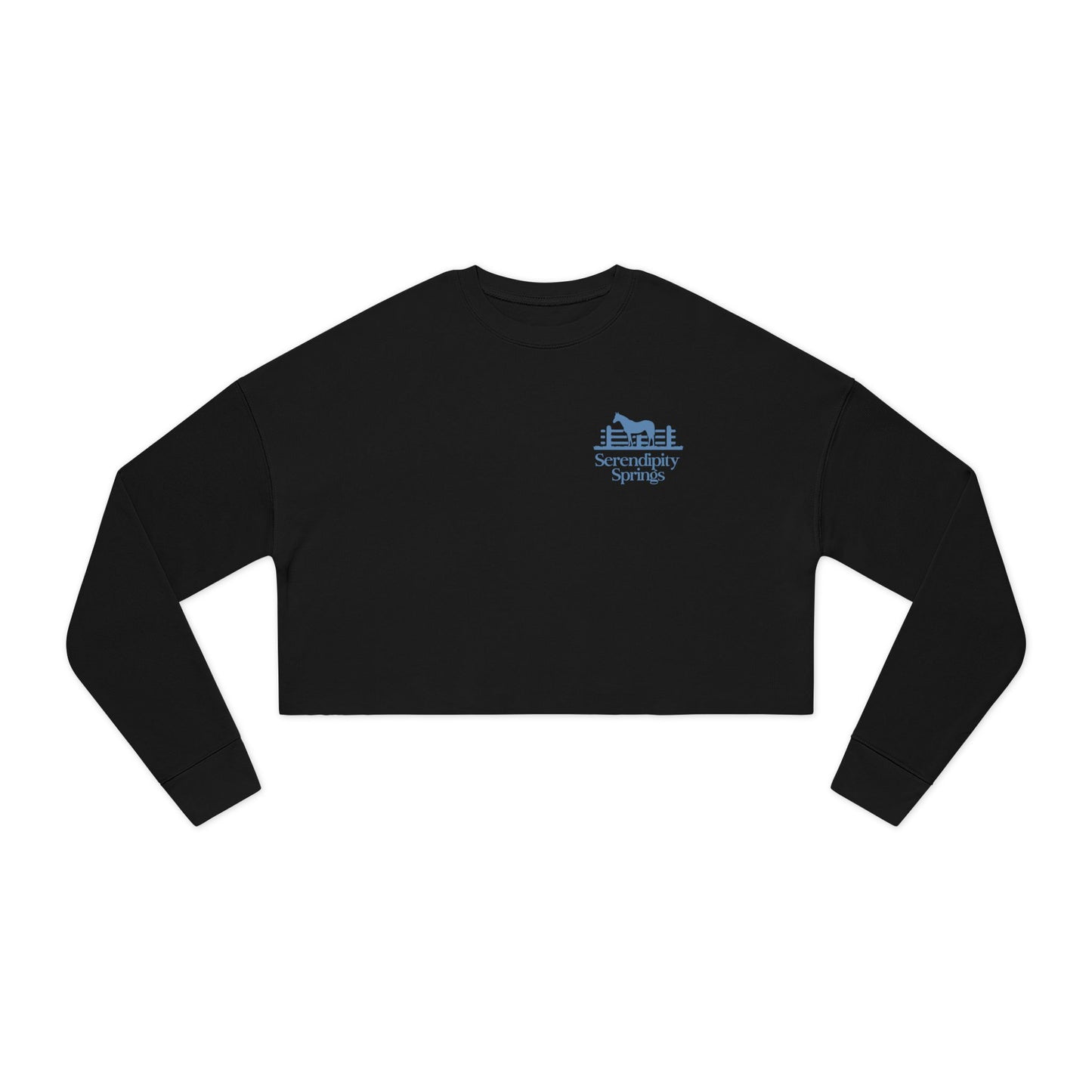 Serendipity Springs Farm Women's Cropped Sweatshirt