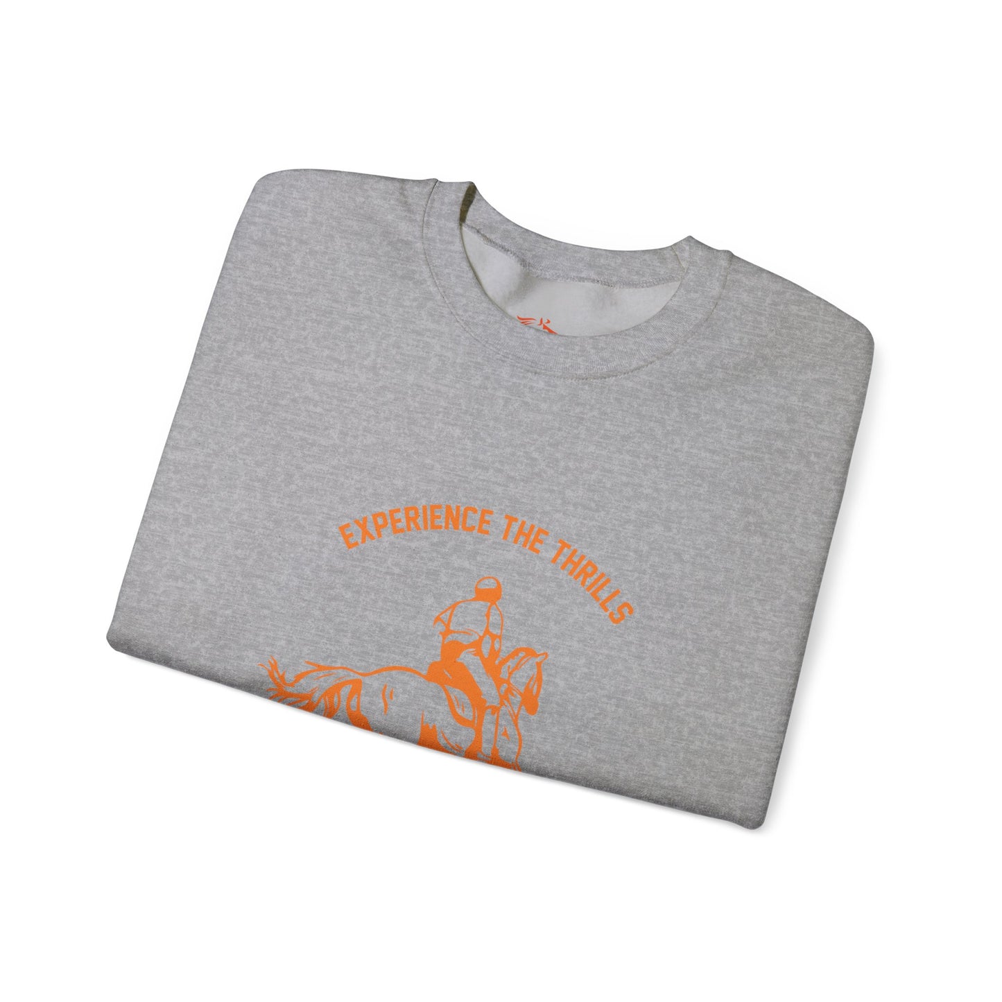 "Experience The Thrill" Unisex Heavy Blend™ Crewneck Sweatshirt