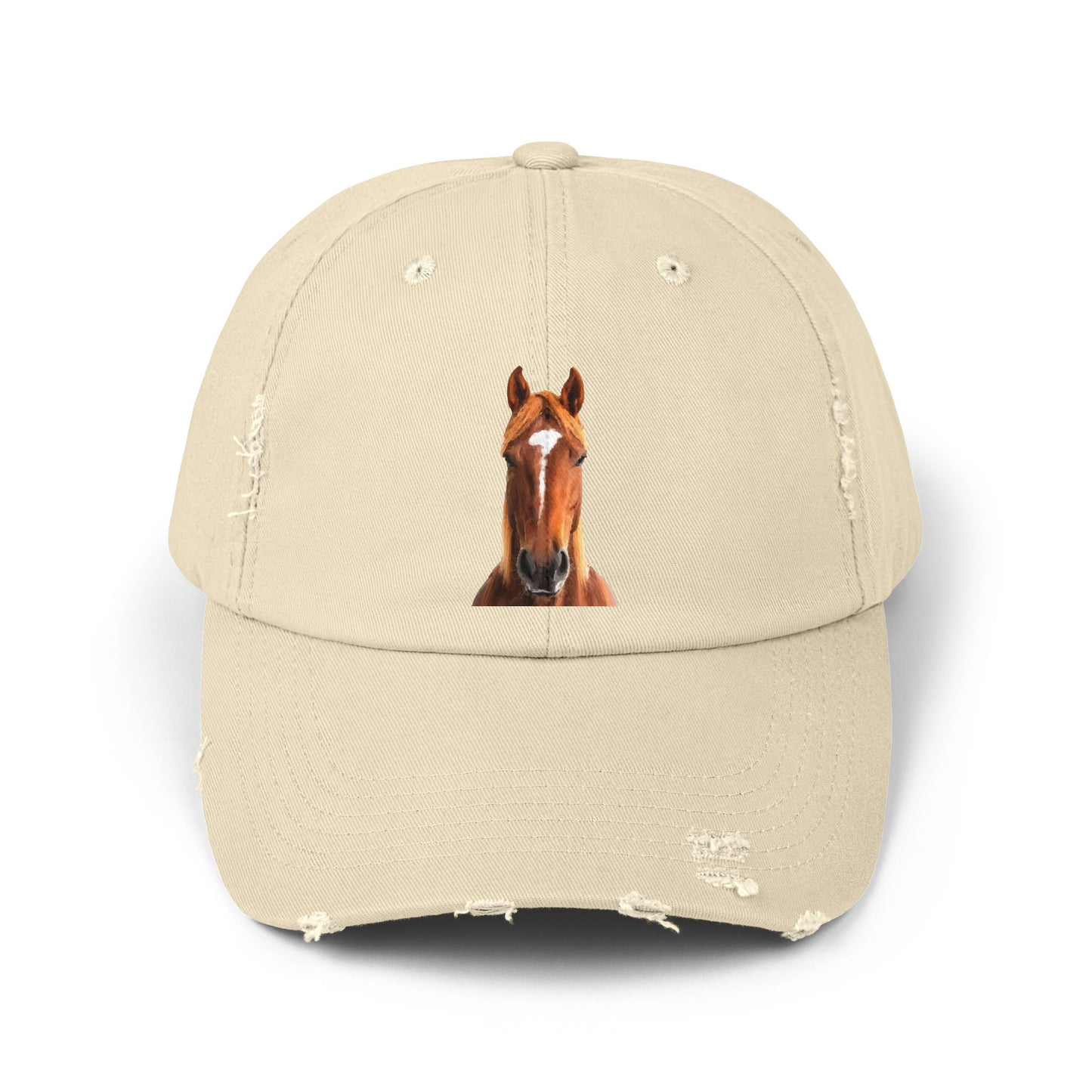 "Stables Collection Horse" Distressed Cap