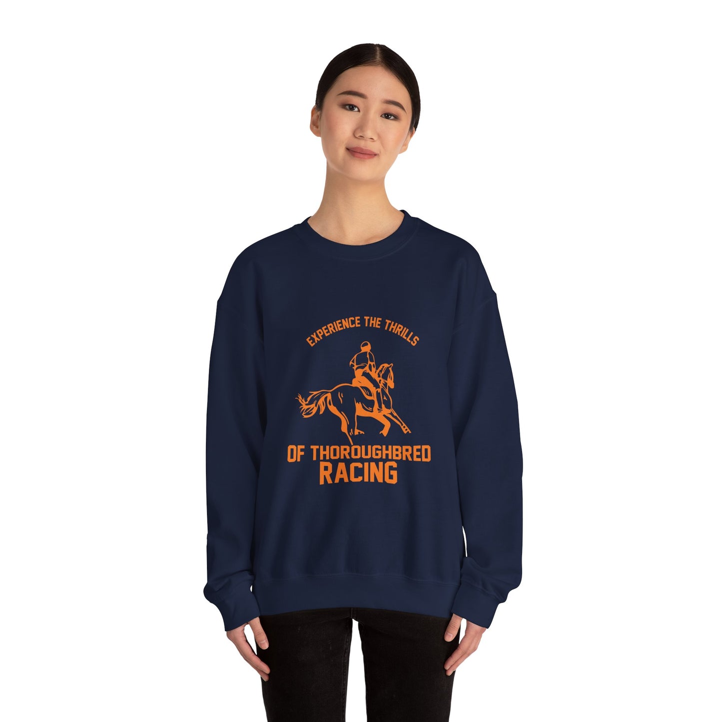 "Experience The Thrill" Unisex Heavy Blend™ Crewneck Sweatshirt