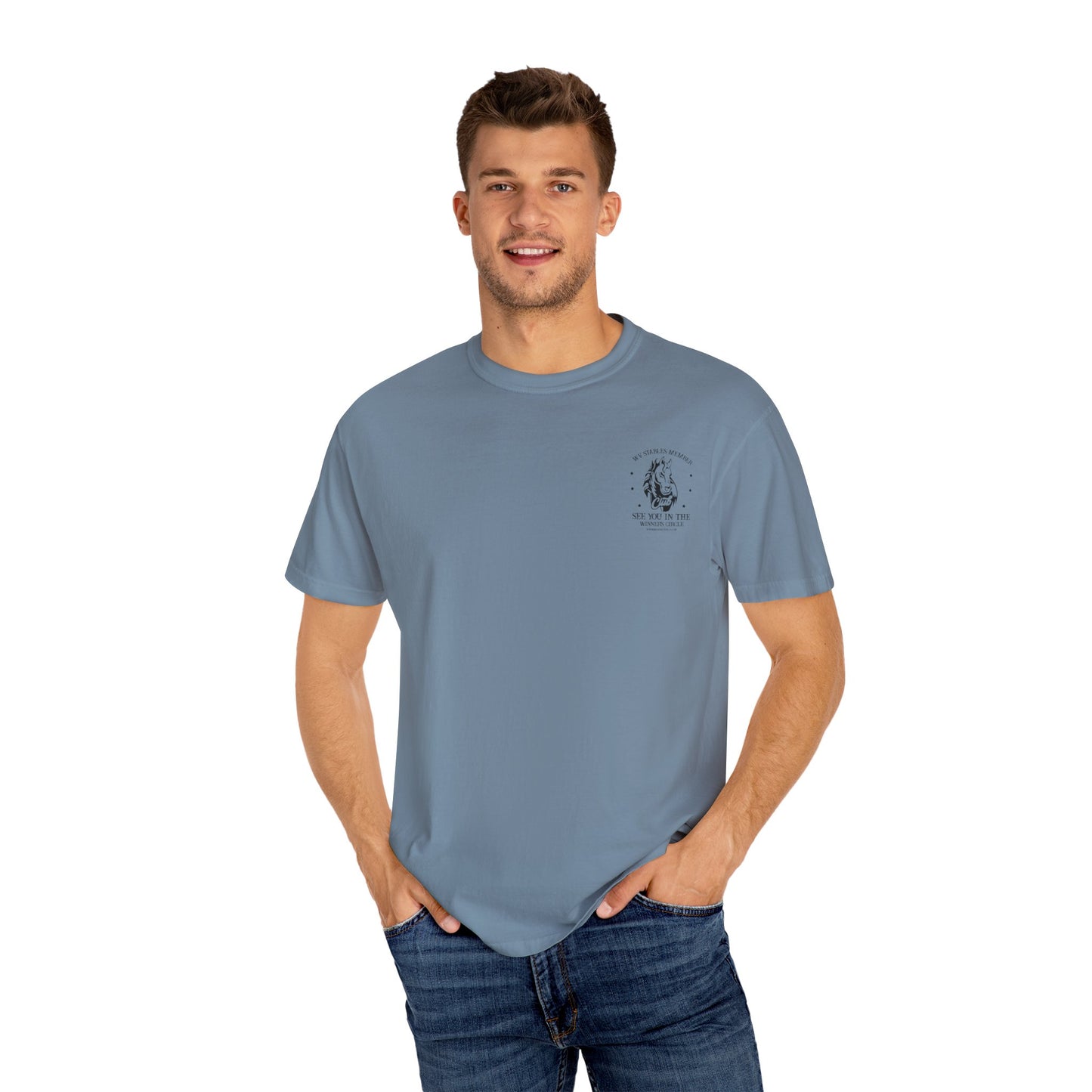 Wasabi Ventures Stables Club Member Unisex Garment-Dyed T-shirt