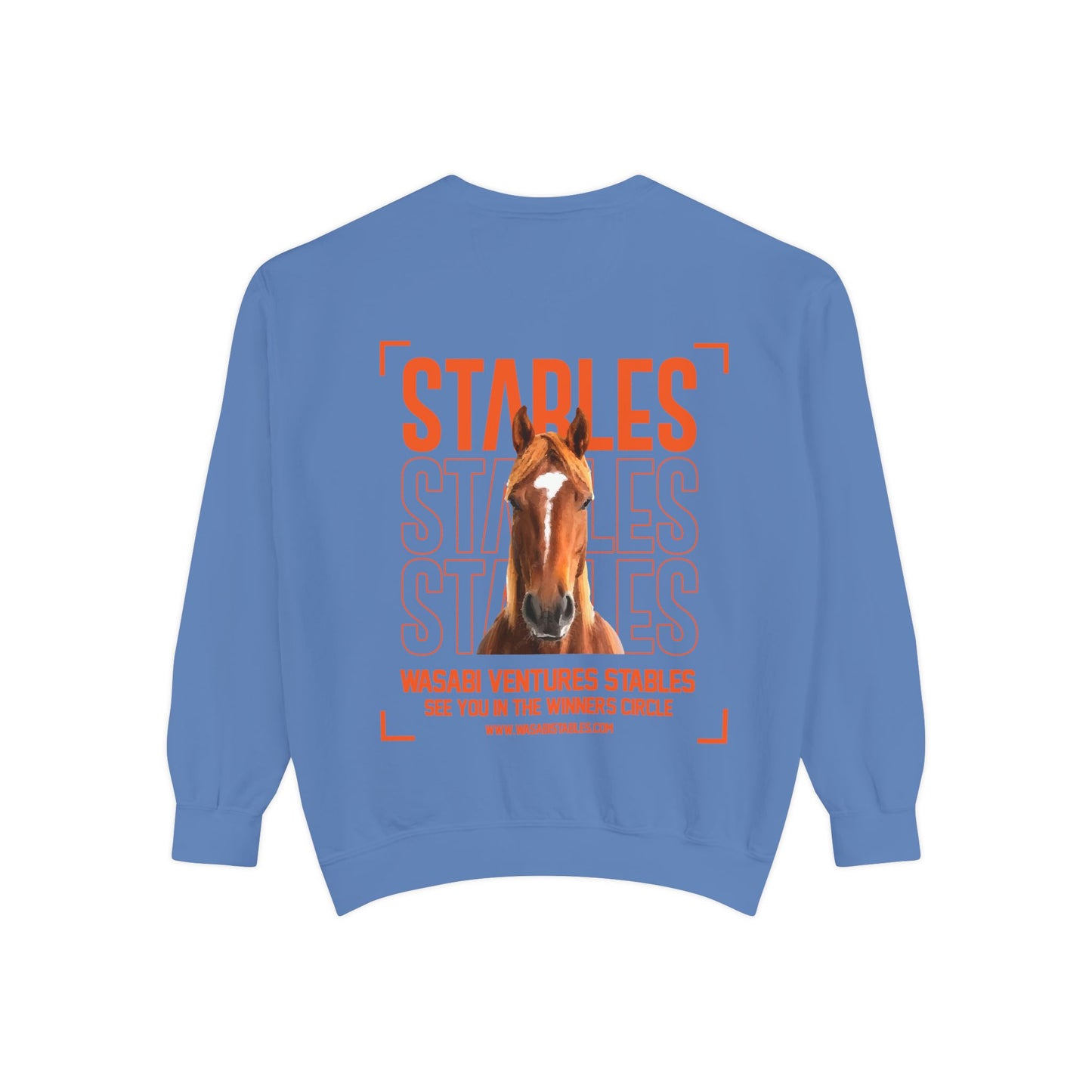 "Stables Collection" Unisex Garment-Dyed Sweatshirt