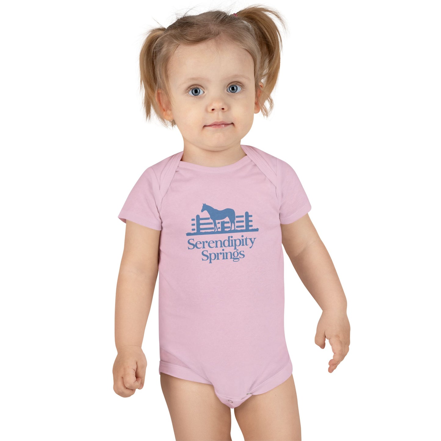 Serendipity Springs Farm Baby Short Sleeve Onesie