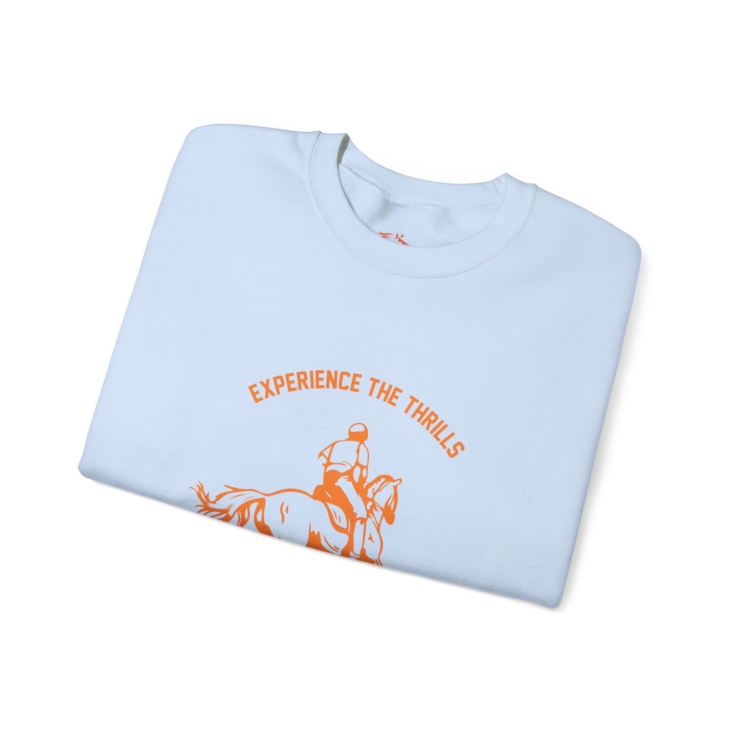 "Experience The Thrill" Unisex Heavy Blend™ Crewneck Sweatshirt