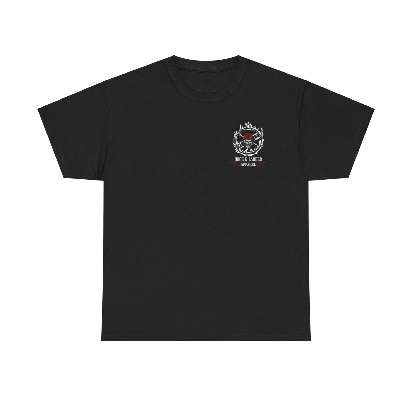 Hook & Ladder Axe Flag Unisex Heavy Cotton Tee