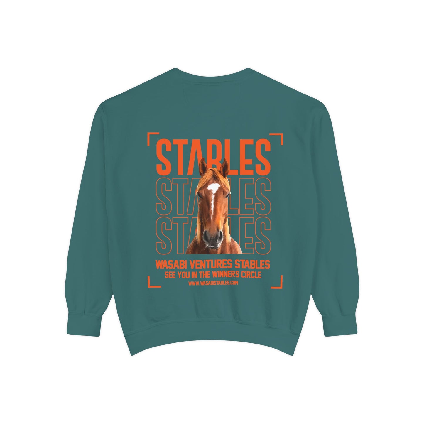 "Stables Collection" Unisex Garment-Dyed Sweatshirt