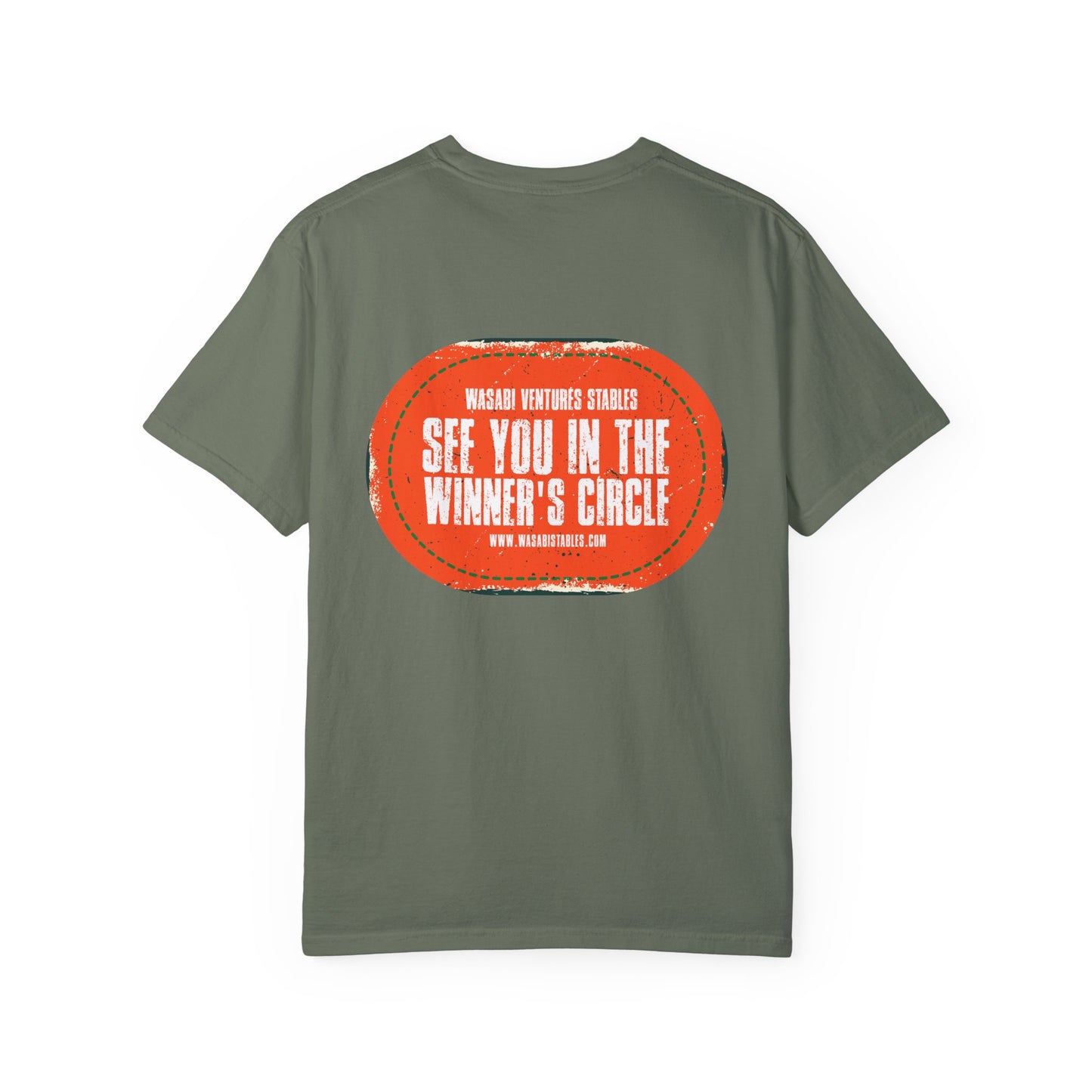 "See You In The Winner's Circle" Unisex Garment-Dyed T-shirt