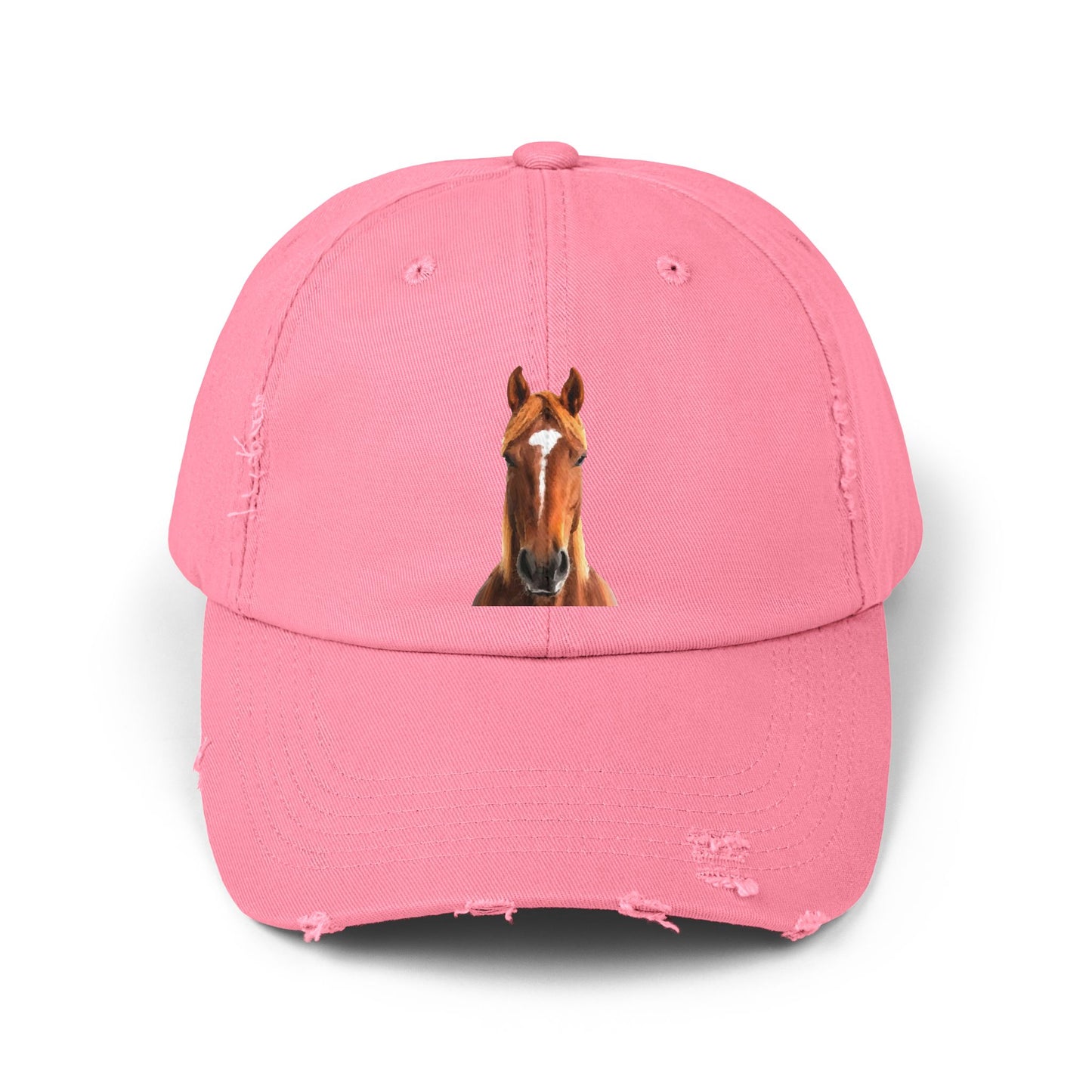 "Stables Collection Horse" Distressed Cap