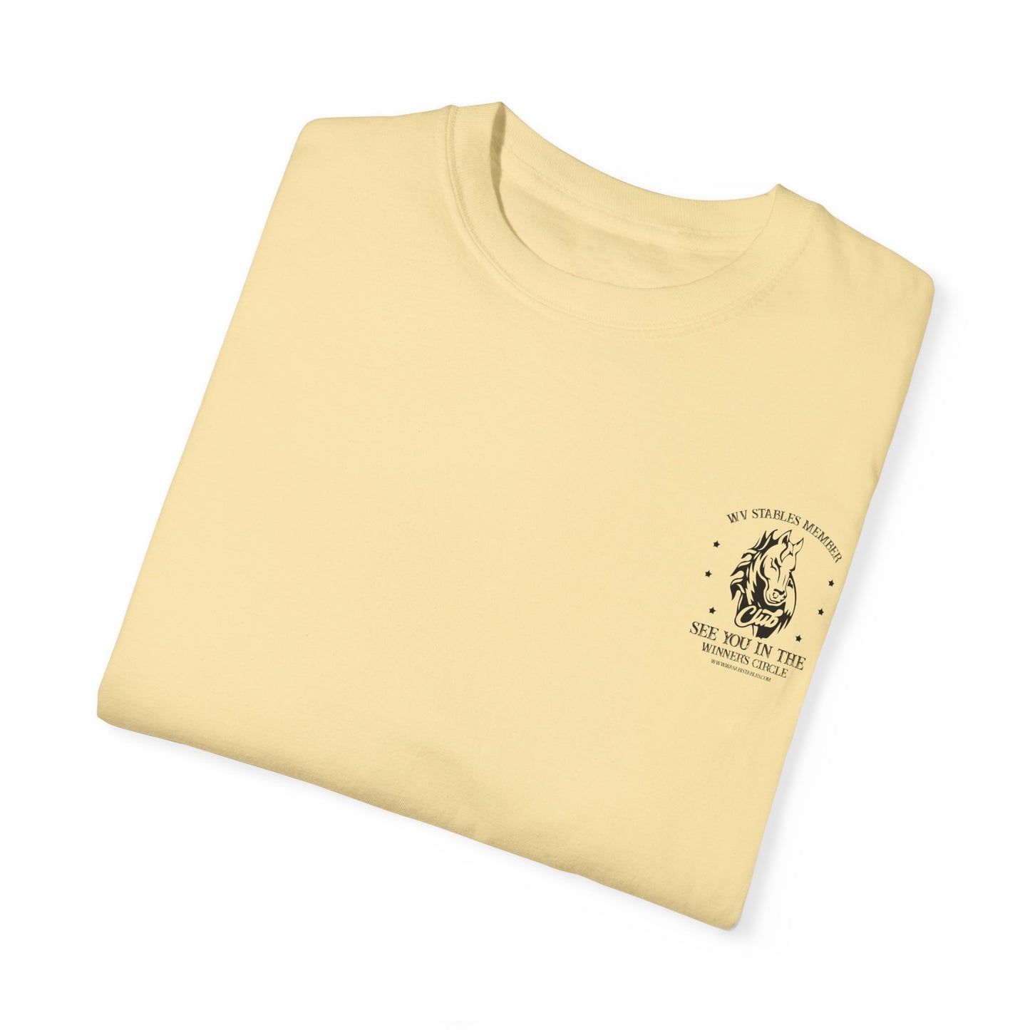 Wasabi Ventures Stables Club Member Unisex Garment-Dyed T-shirt