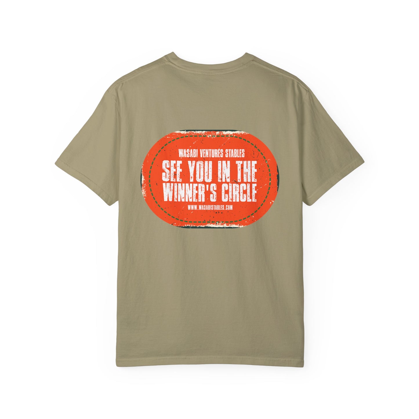 "See You In The Winner's Circle" Unisex Garment-Dyed T-shirt
