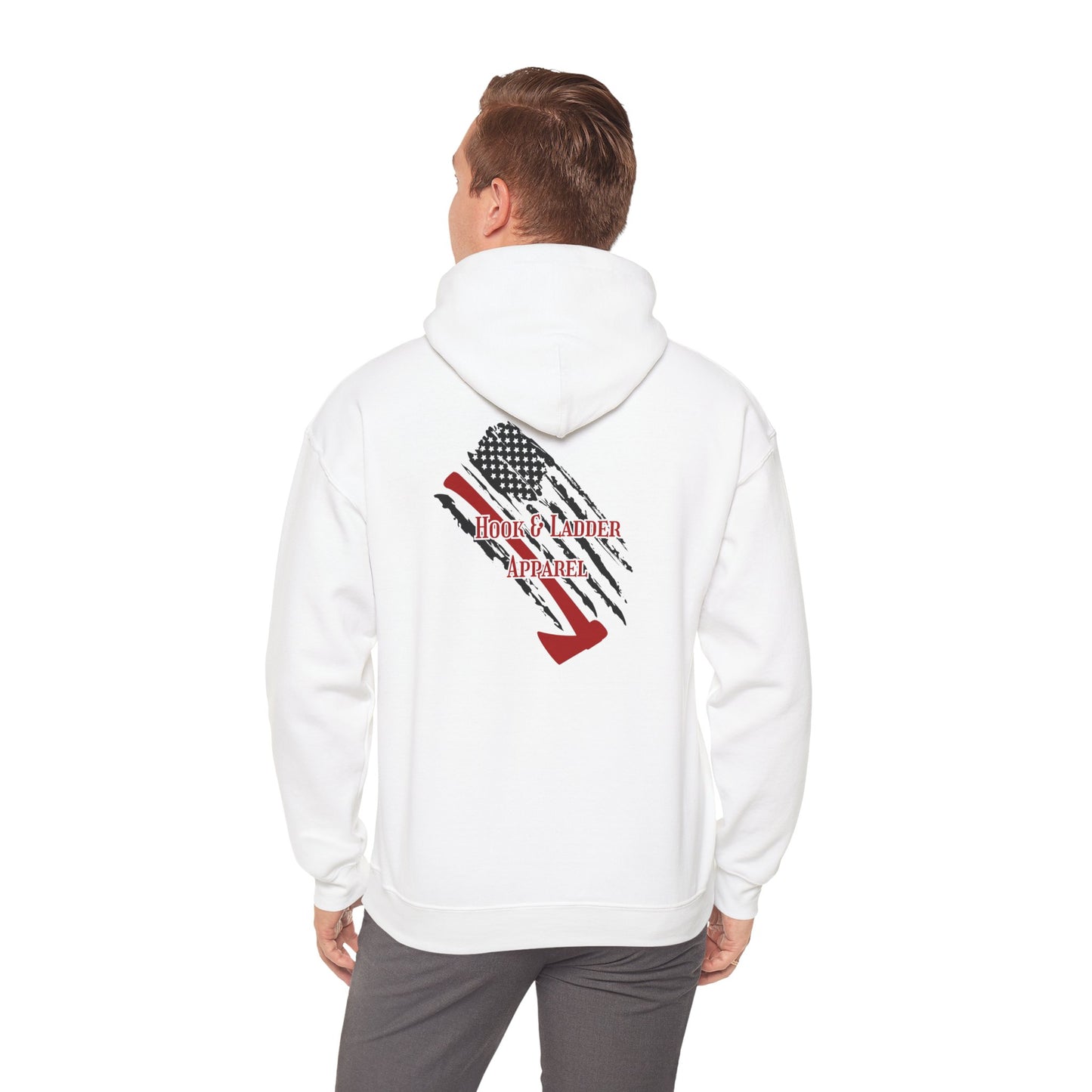 Hook & Ladder Axe Flag Hoodie - Unisex