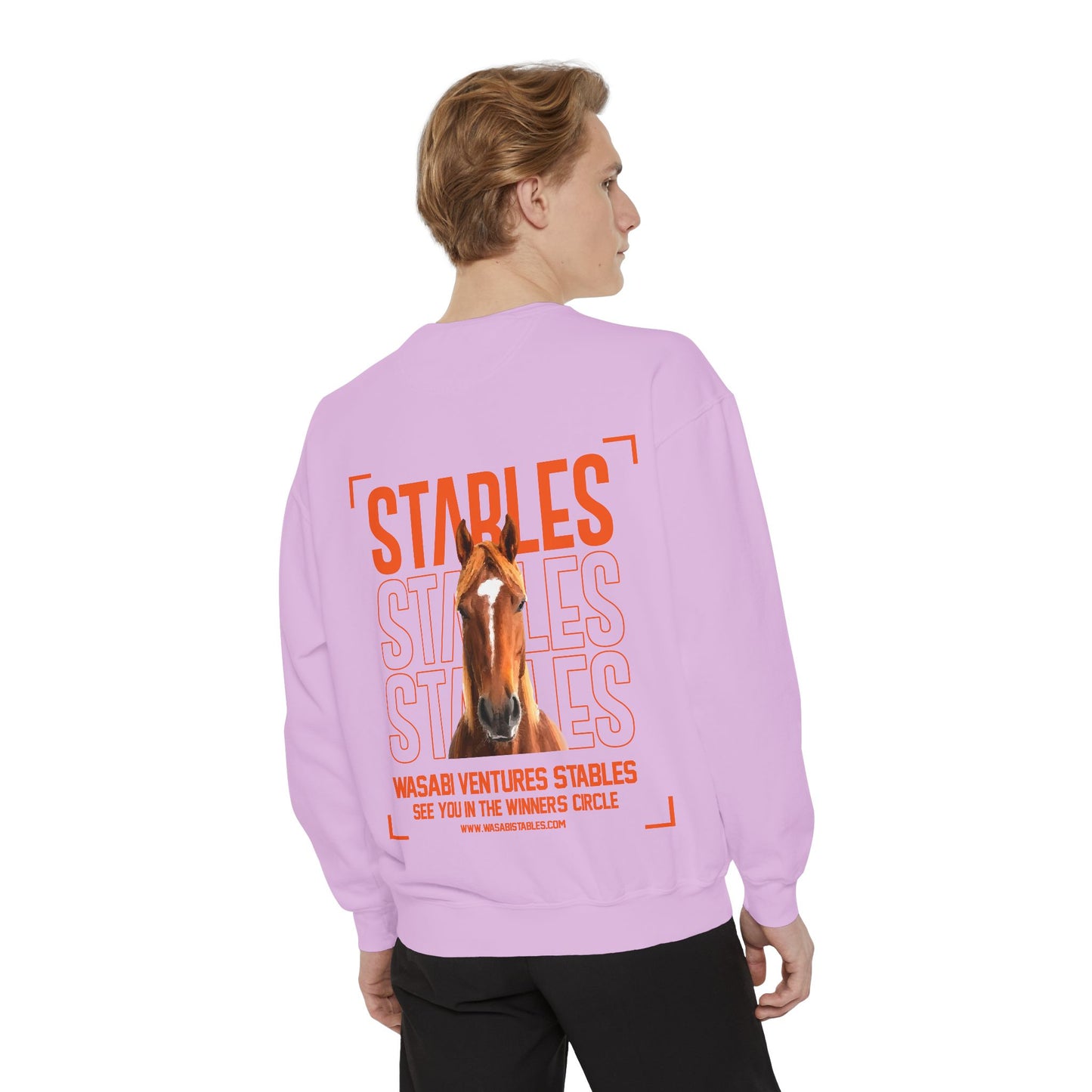"Stables Collection" Unisex Garment-Dyed Sweatshirt