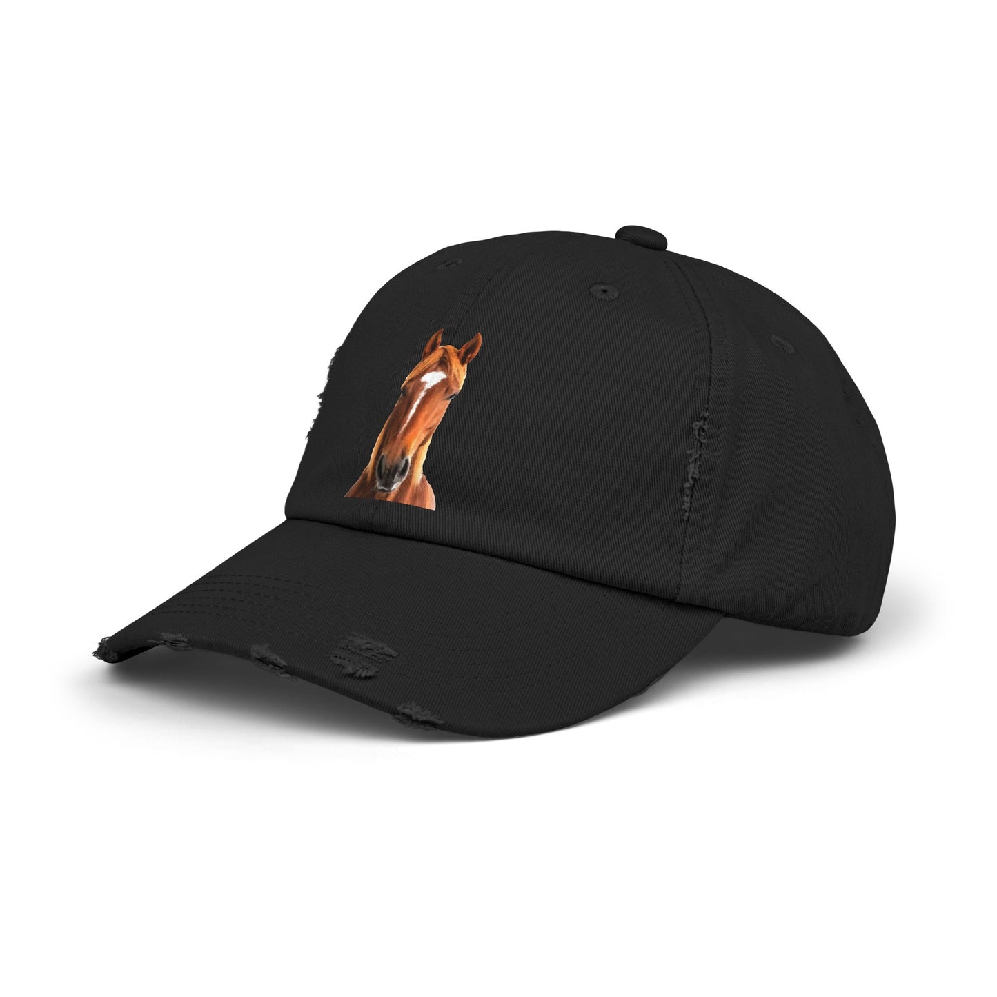 "Stables Collection Horse" Distressed Cap
