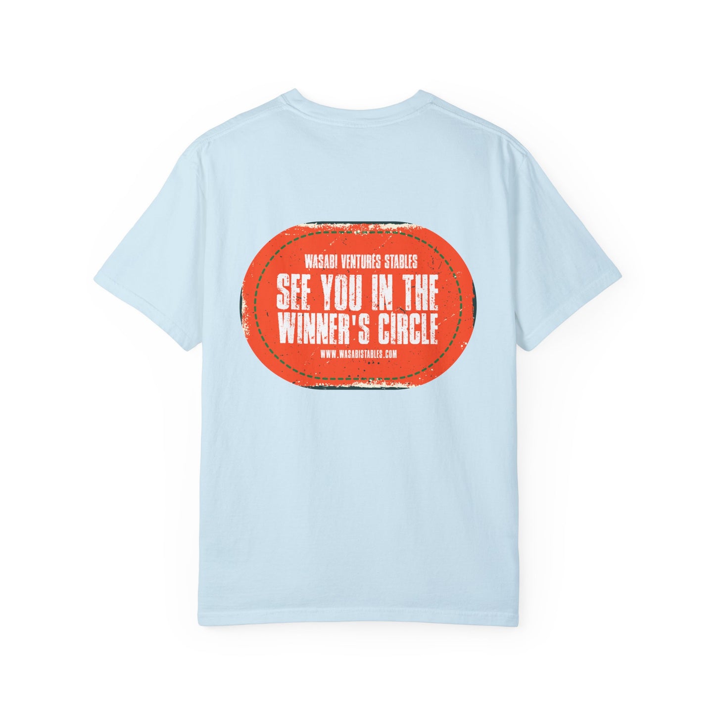 "See You In The Winner's Circle" Unisex Garment-Dyed T-shirt