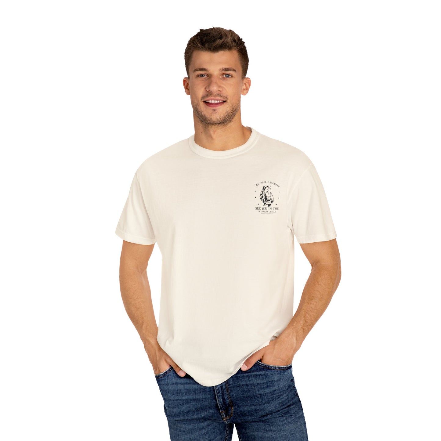 Wasabi Ventures Stables Club Member Unisex Garment-Dyed T-shirt