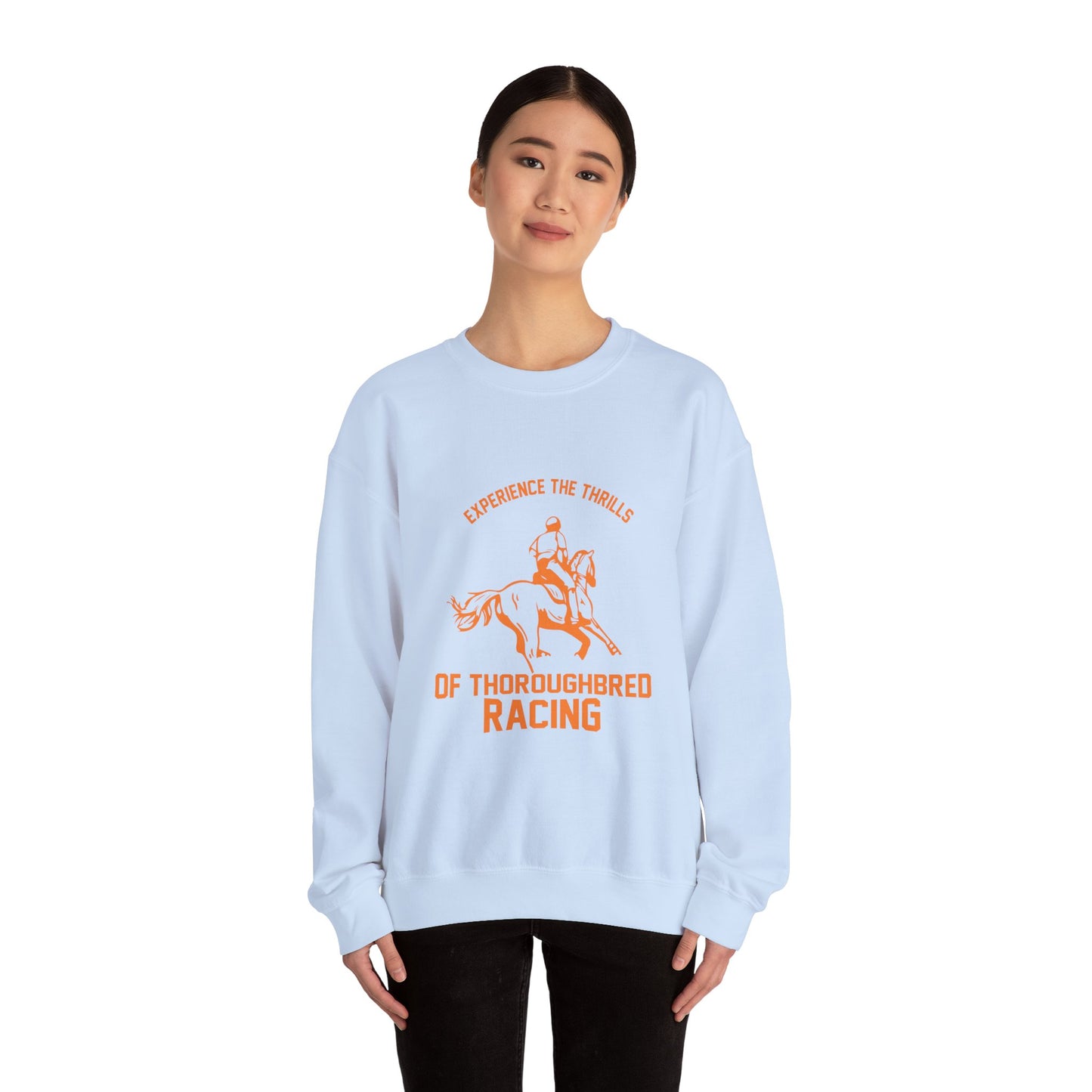 "Experience The Thrill" Unisex Heavy Blend™ Crewneck Sweatshirt