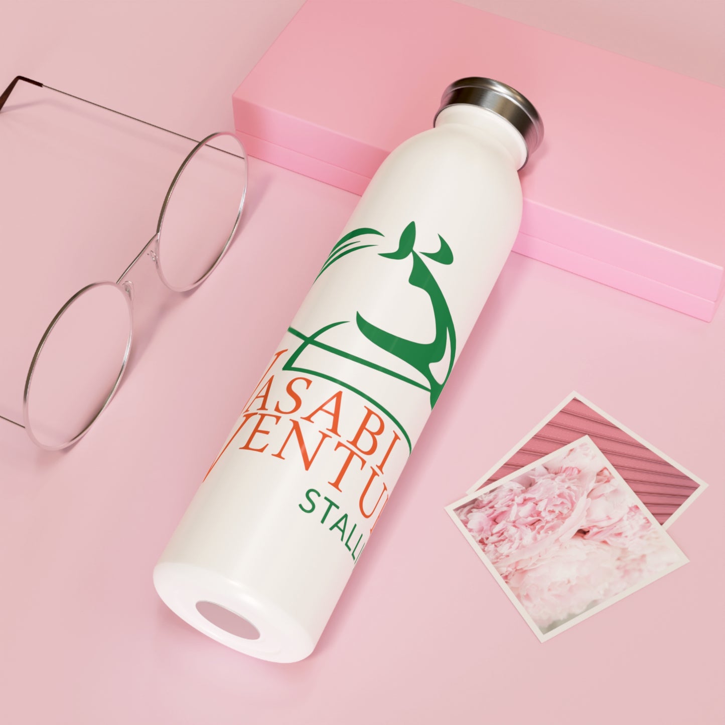 Wasabi Ventures Stallions Slim Water Bottle