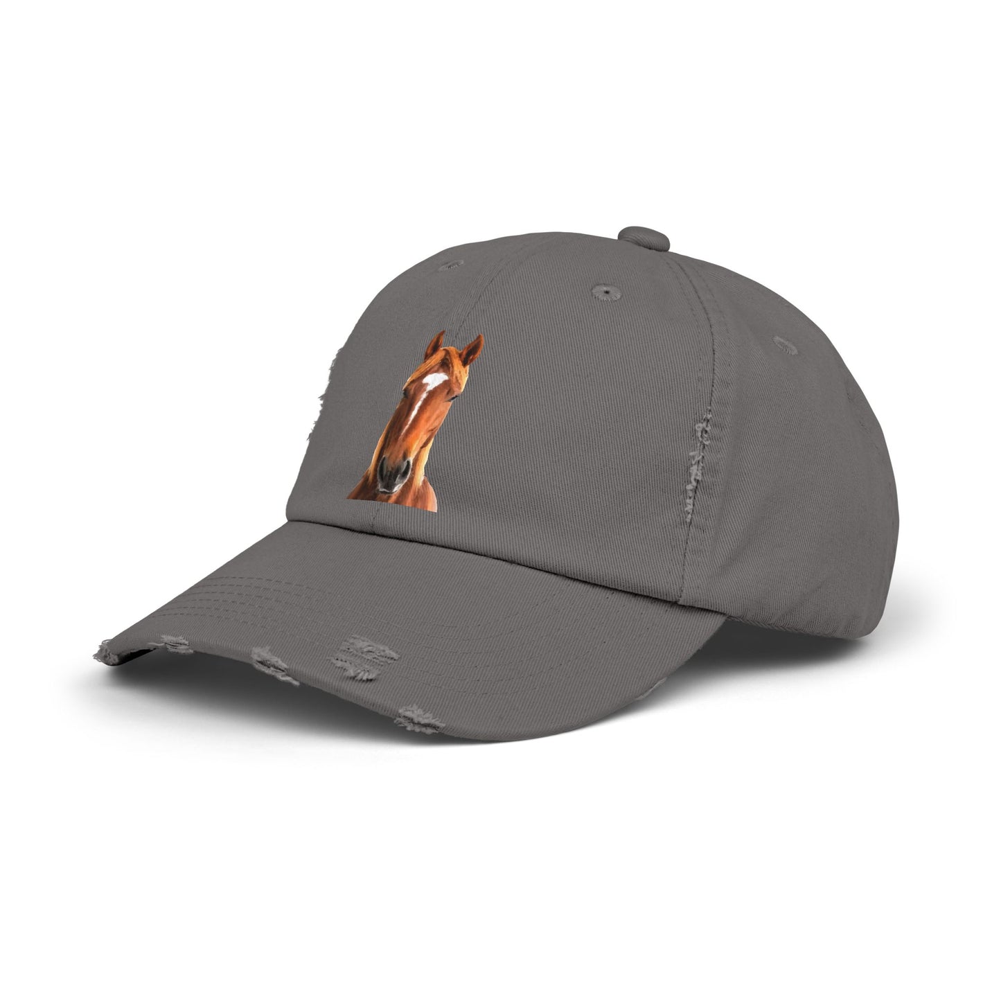 "Stables Collection Horse" Distressed Cap