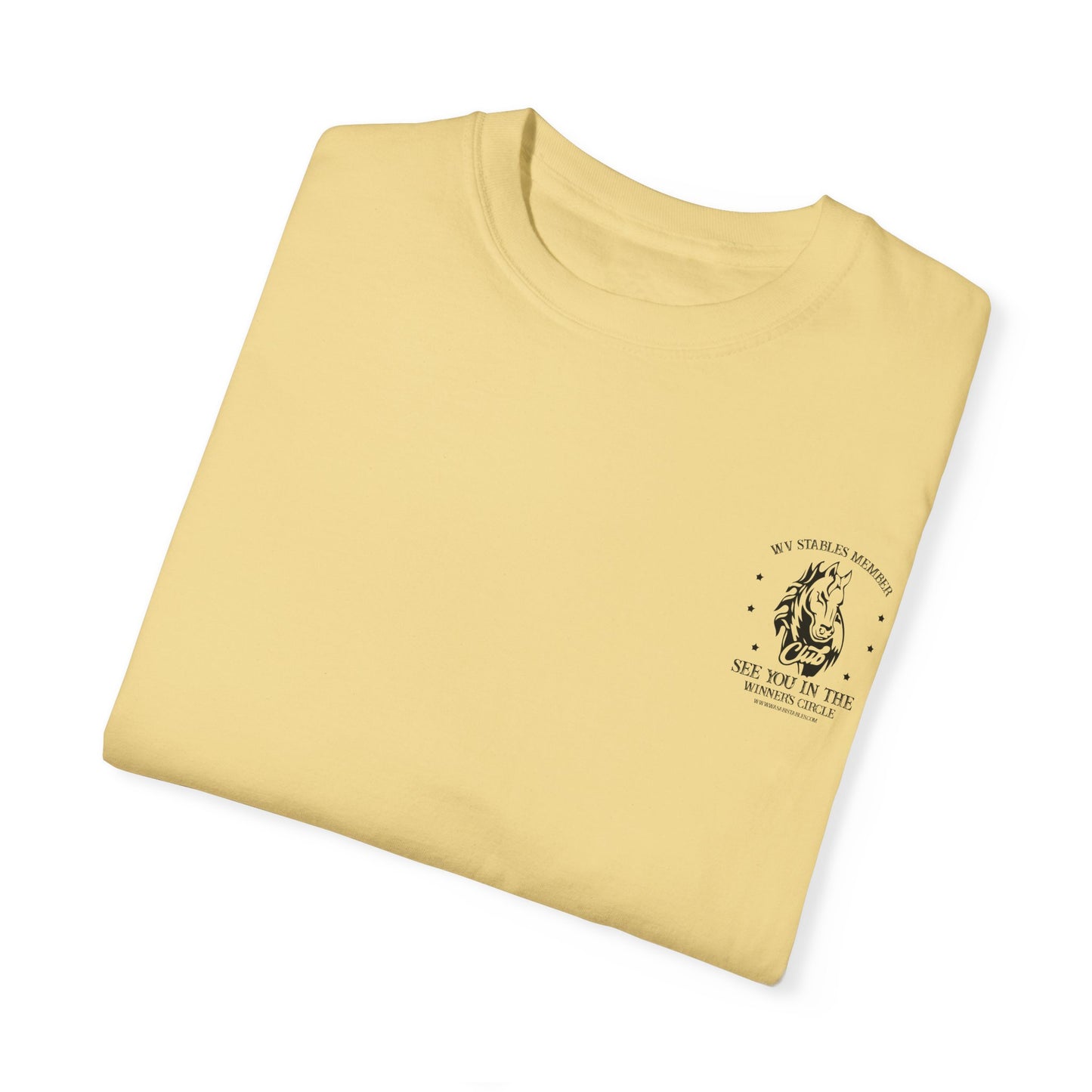Wasabi Ventures Stables Club Member Unisex Garment-Dyed T-shirt