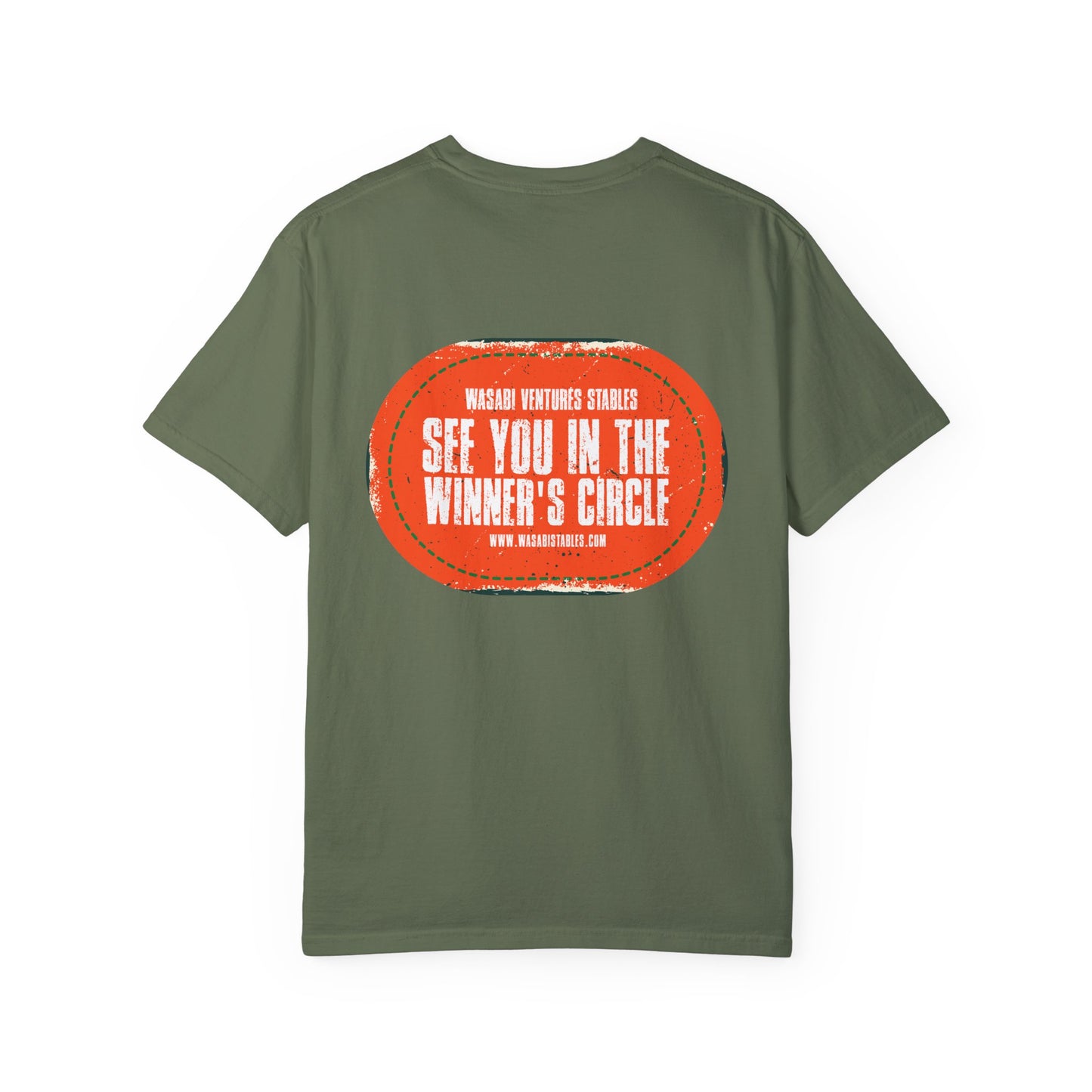 "See You In The Winner's Circle" Unisex Garment-Dyed T-shirt