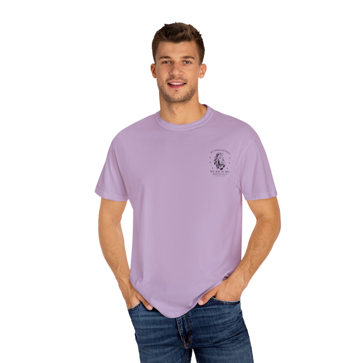 Wasabi Ventures Stables Club Member Unisex Garment-Dyed T-shirt